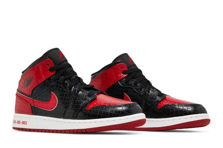 Jordan 1 Mid Bred Text GS