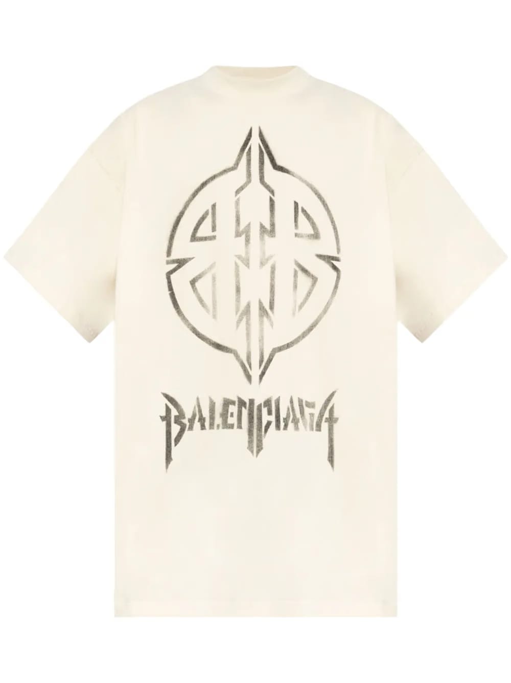Metal BB Stencil cotton T-Shirt