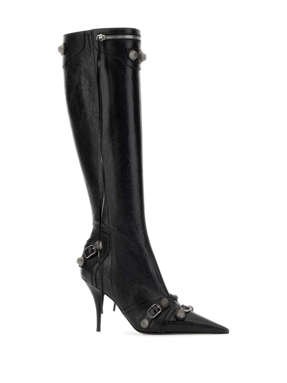 90mm Cagole leather boots