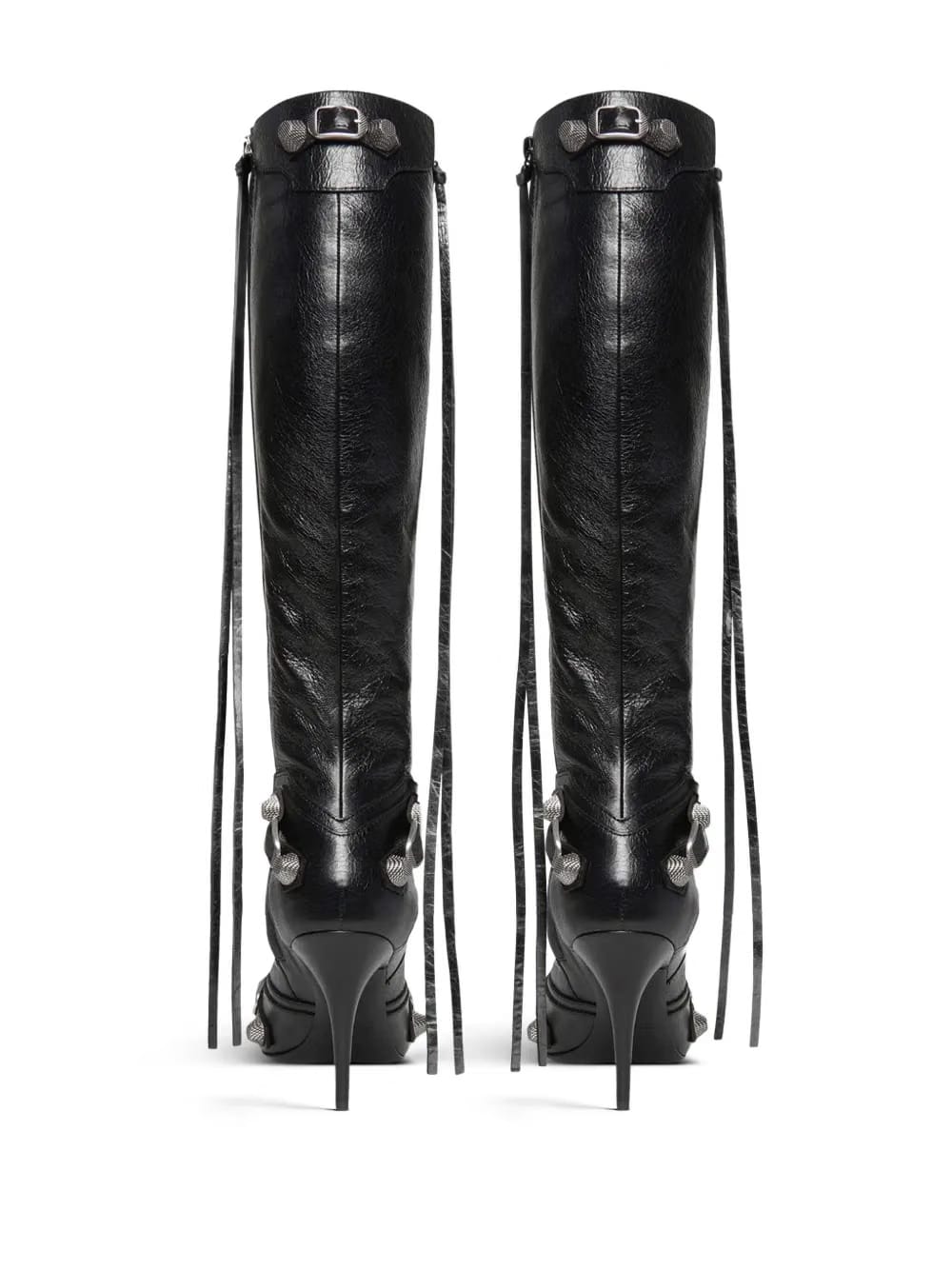 90mm Cagole leather boots