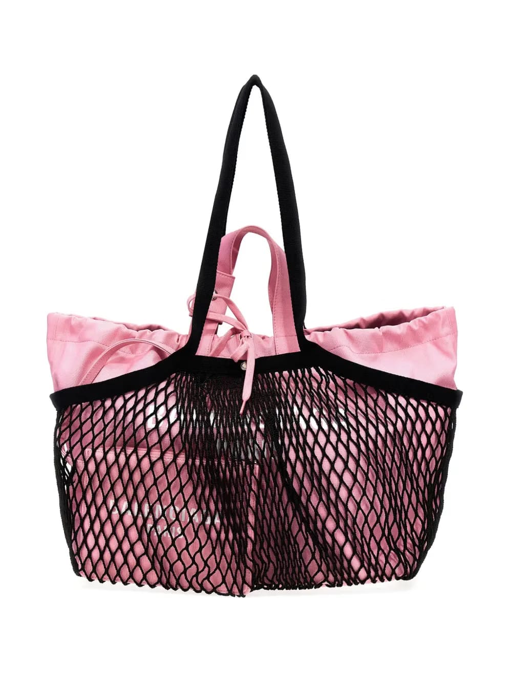 small 24/7 layered mesh tote bag