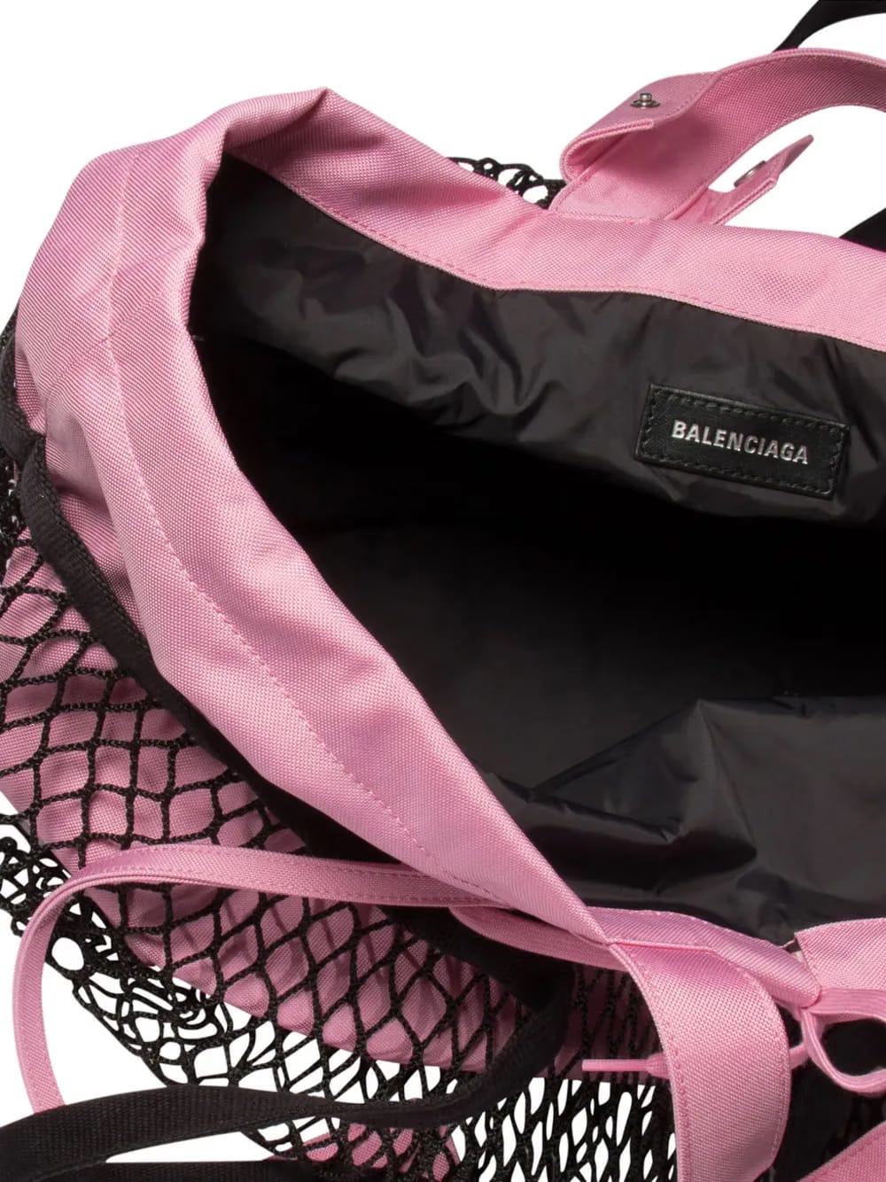 small 24/7 layered mesh tote bag