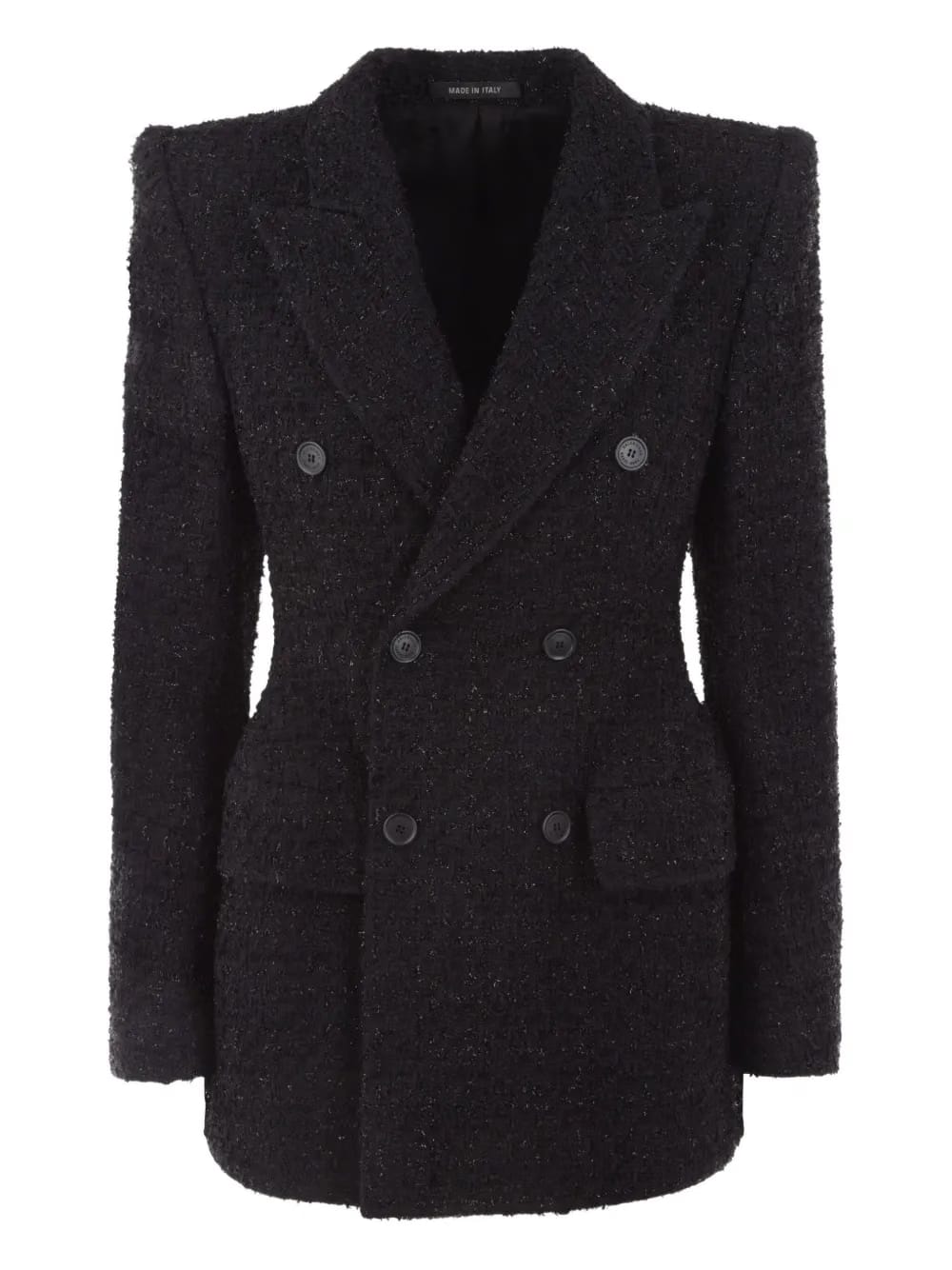 Hourglass tweed blazer