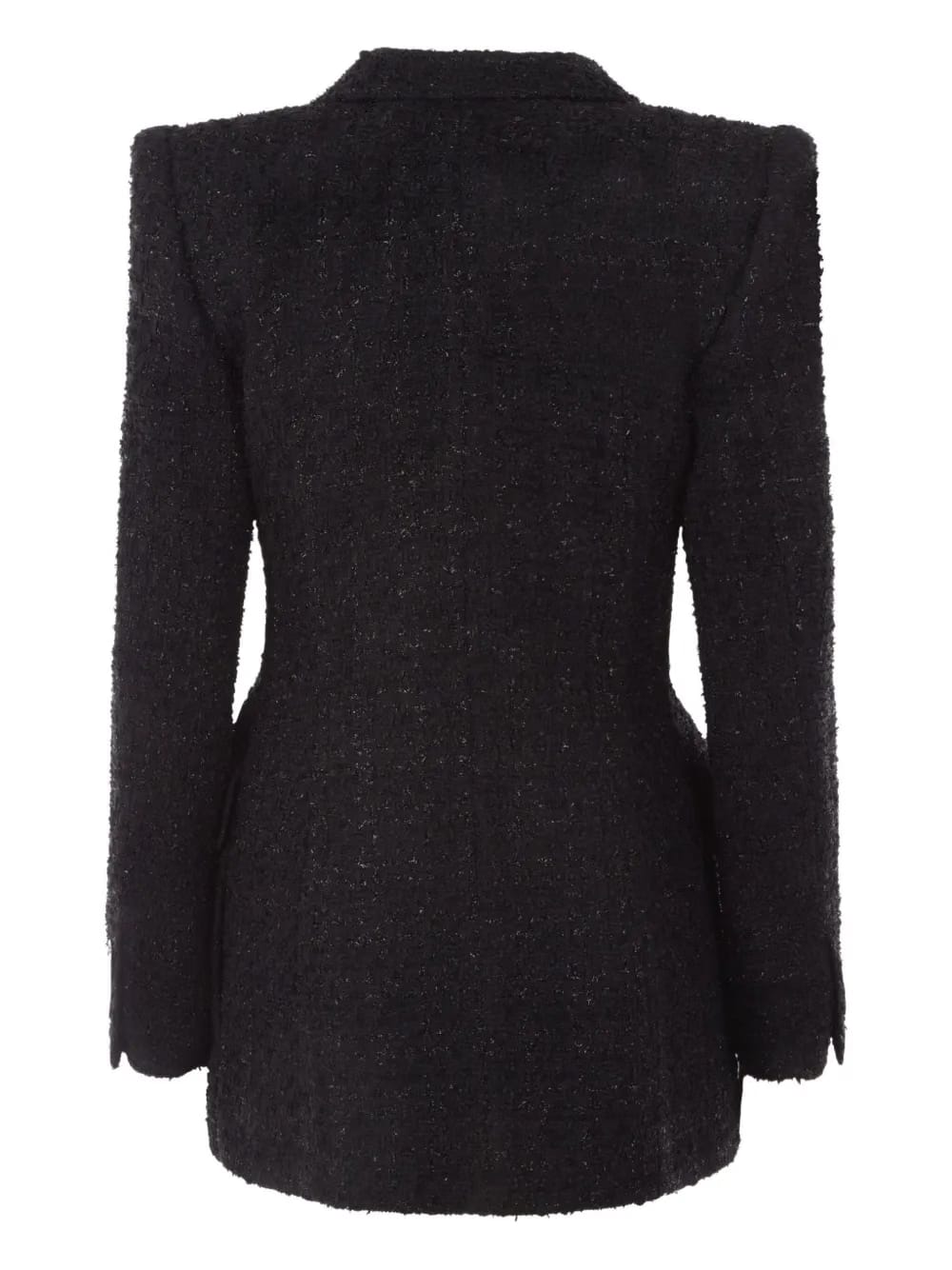 Hourglass tweed blazer