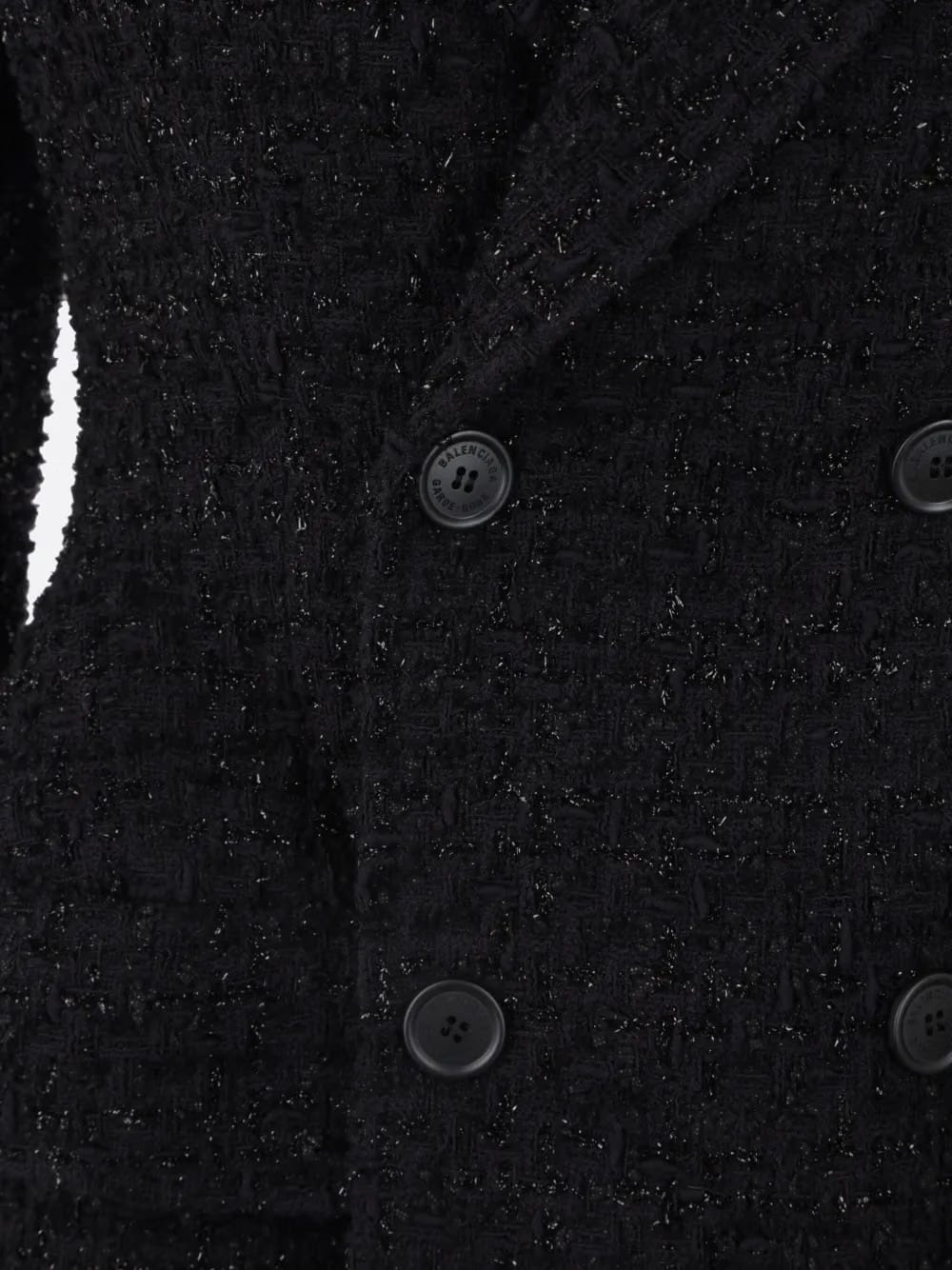 Hourglass tweed blazer