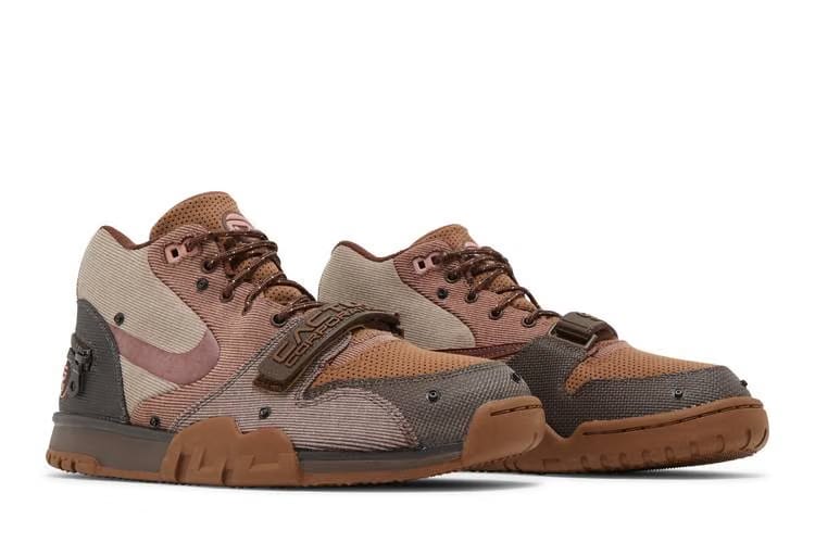 Travis Scott x Air Trainer 1 SP Archaeo Brown And Rust Pink