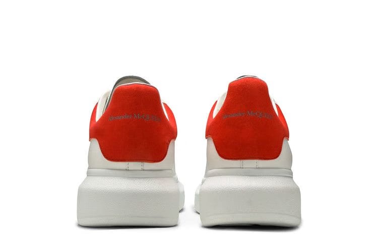 Alexander McQueen Oversized Sneaker White Warm Orange
