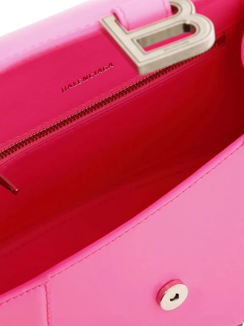 Hourglass logo-detail tote bag