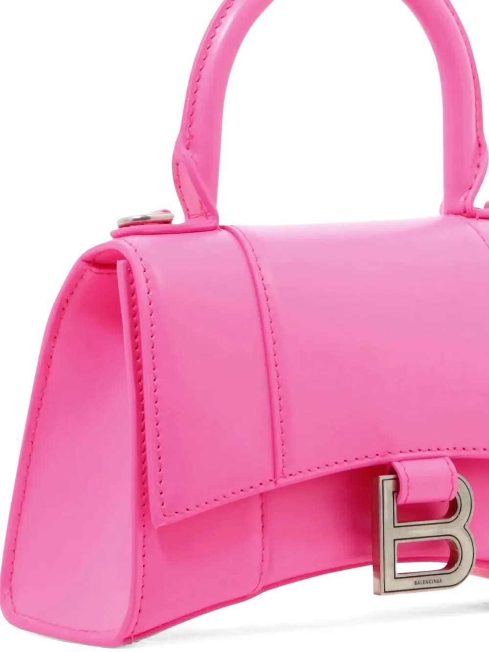 Hourglass logo-detail tote bag