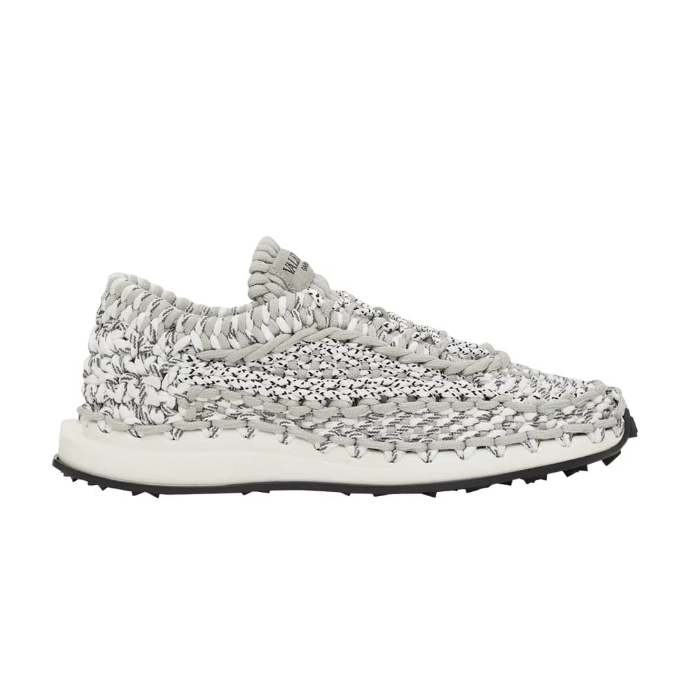 Valentino Crochet Sneakers Grey
