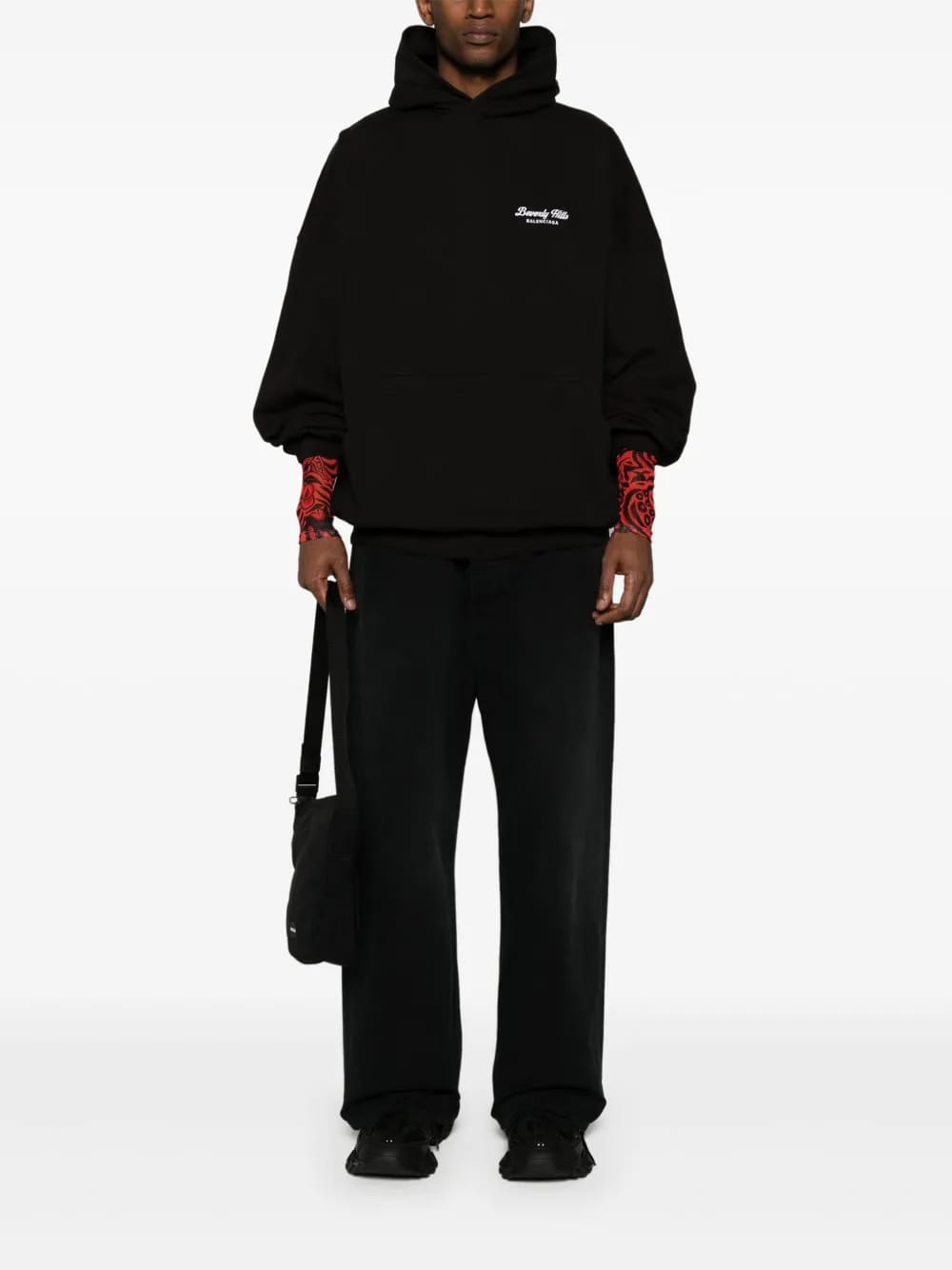 Beverly Hills embroidered Hoodie