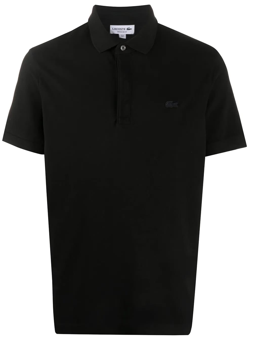 Lacoste logo patch polo Black T-Shirt