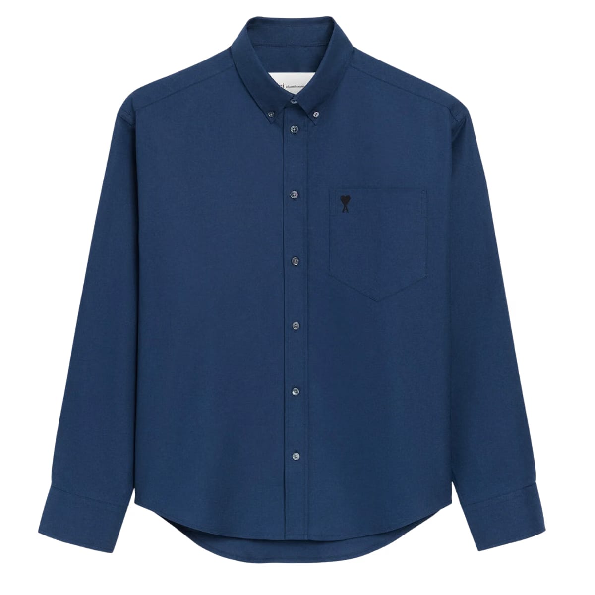 Ami Alexandre Mattiussi NAVY BLUE 'Oversize' shirt