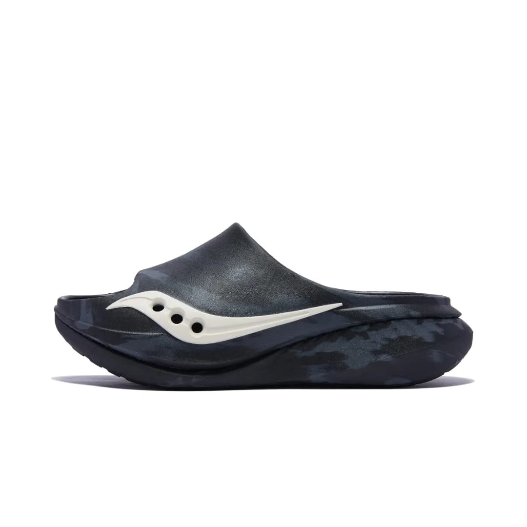 Saucony Cradle 3 SLIDE Black Grey WHITE