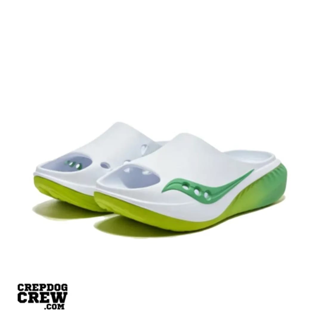 Saucony Cradle 3 SLIDE White LIME