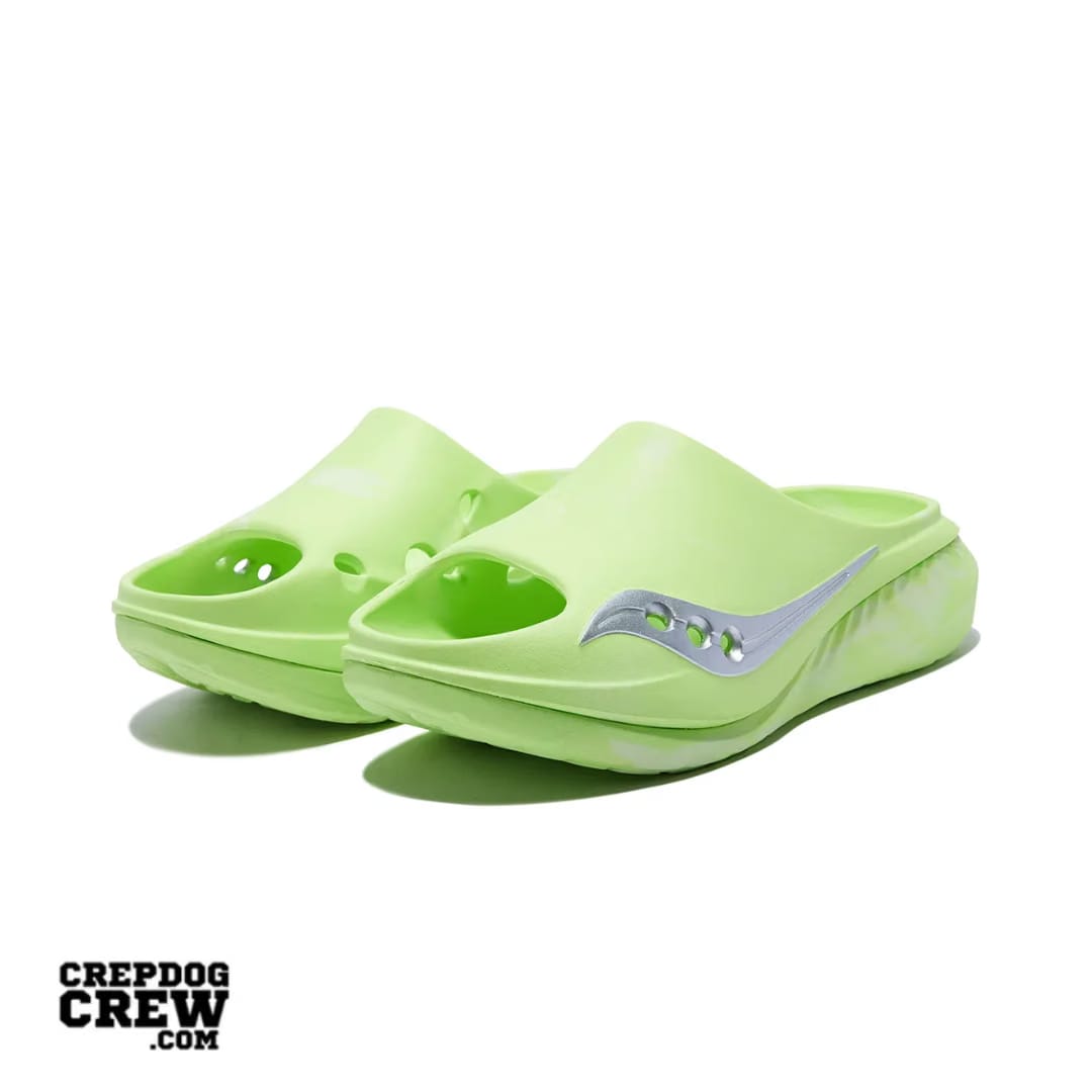 Saucony Cradle 3 SLIDE Fluorescent Green