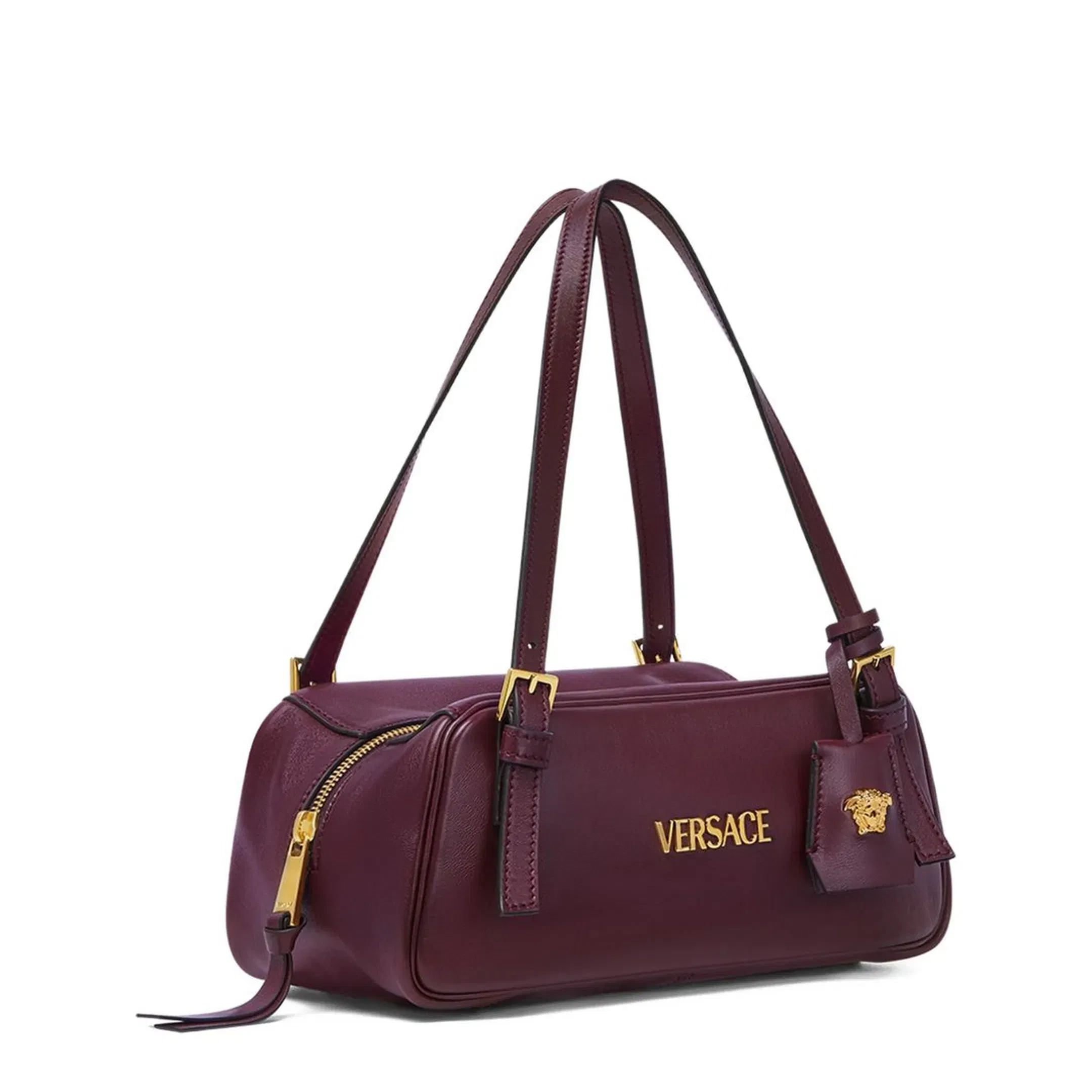 Greek Goddess Baguette Bag Burgundy