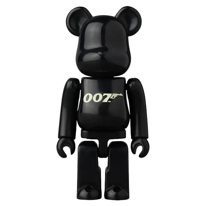 Bearbrick Series 44 Artist James Bond 007 60th Anniversary 100% (Opened Blind Box & Card Included)