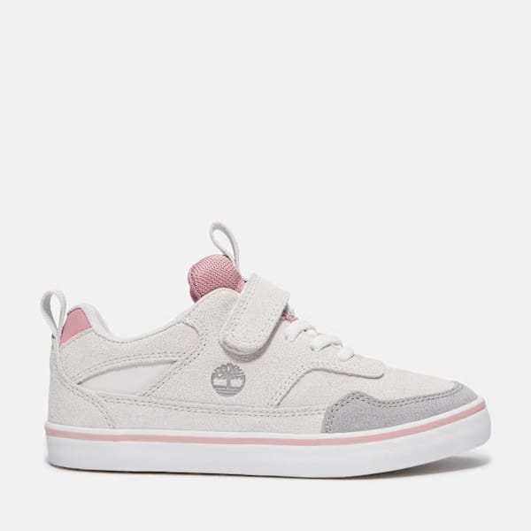 Timberland Youth Stone Jump Sneaker Light Grey Suede