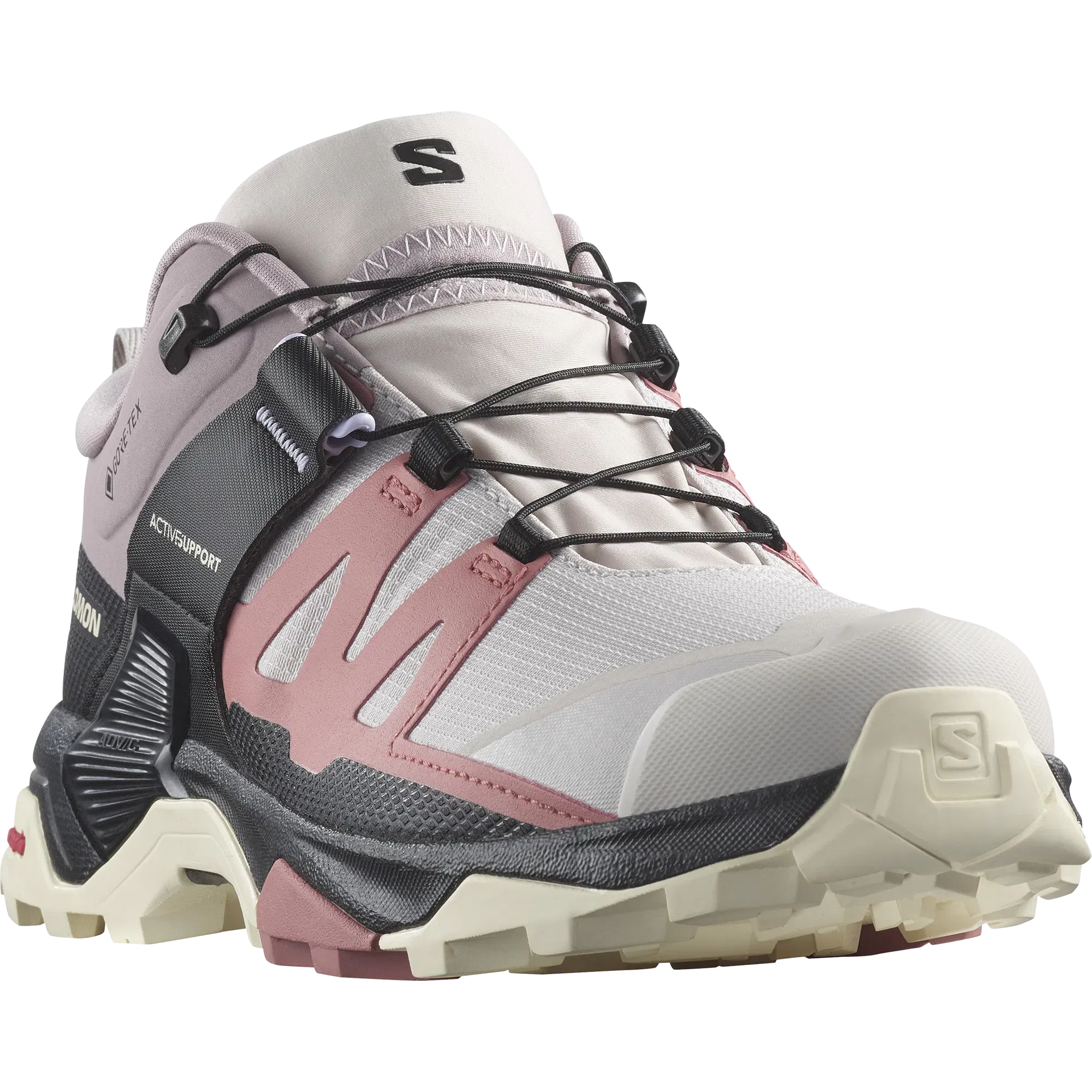 Salomon X Ultra 4 Gore-Tex Hiking & Backpacking Shoes Womens Ashes Of Roses
