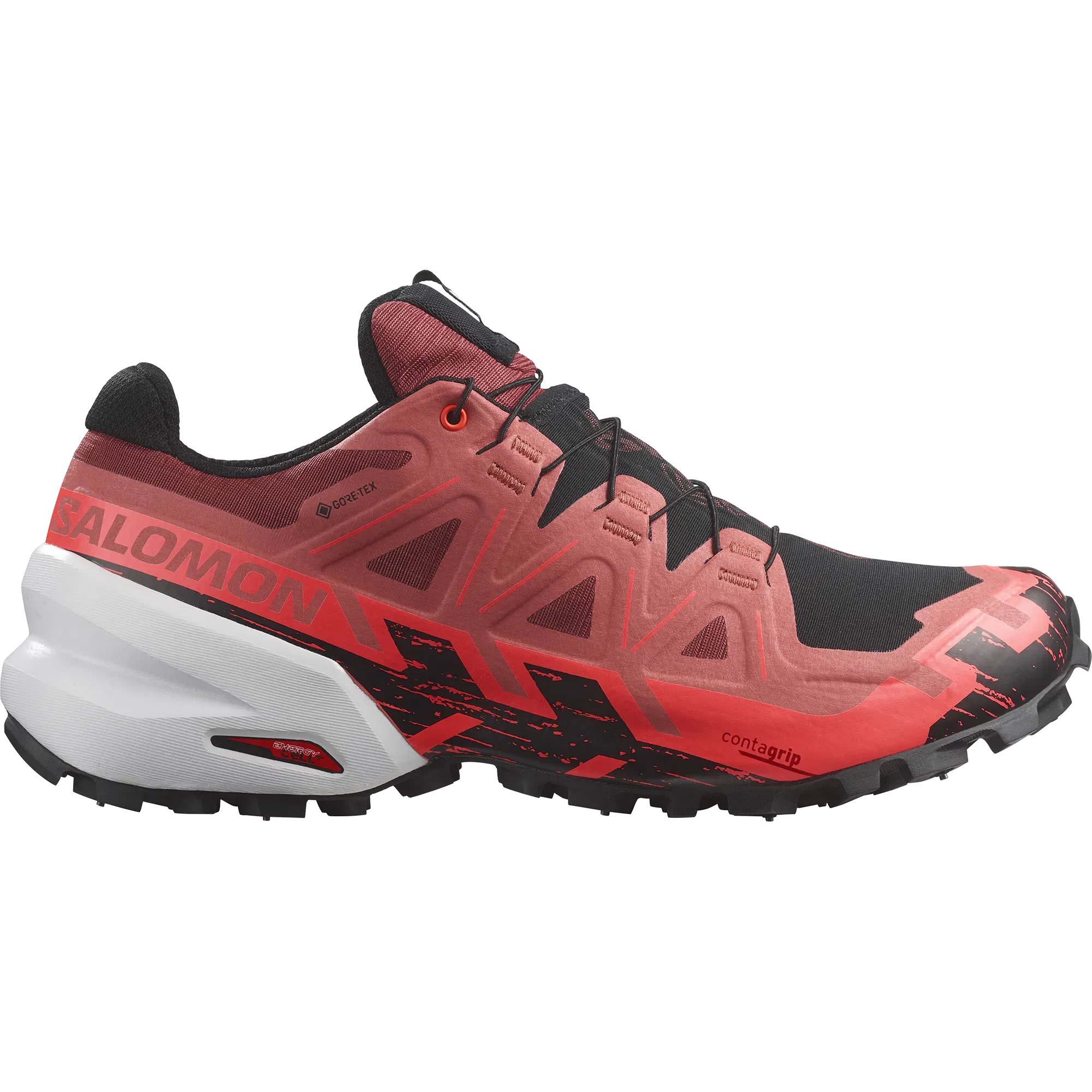 Salomon Spikecross 6 Gore-Tex Trail Running Shoes Cow Hide