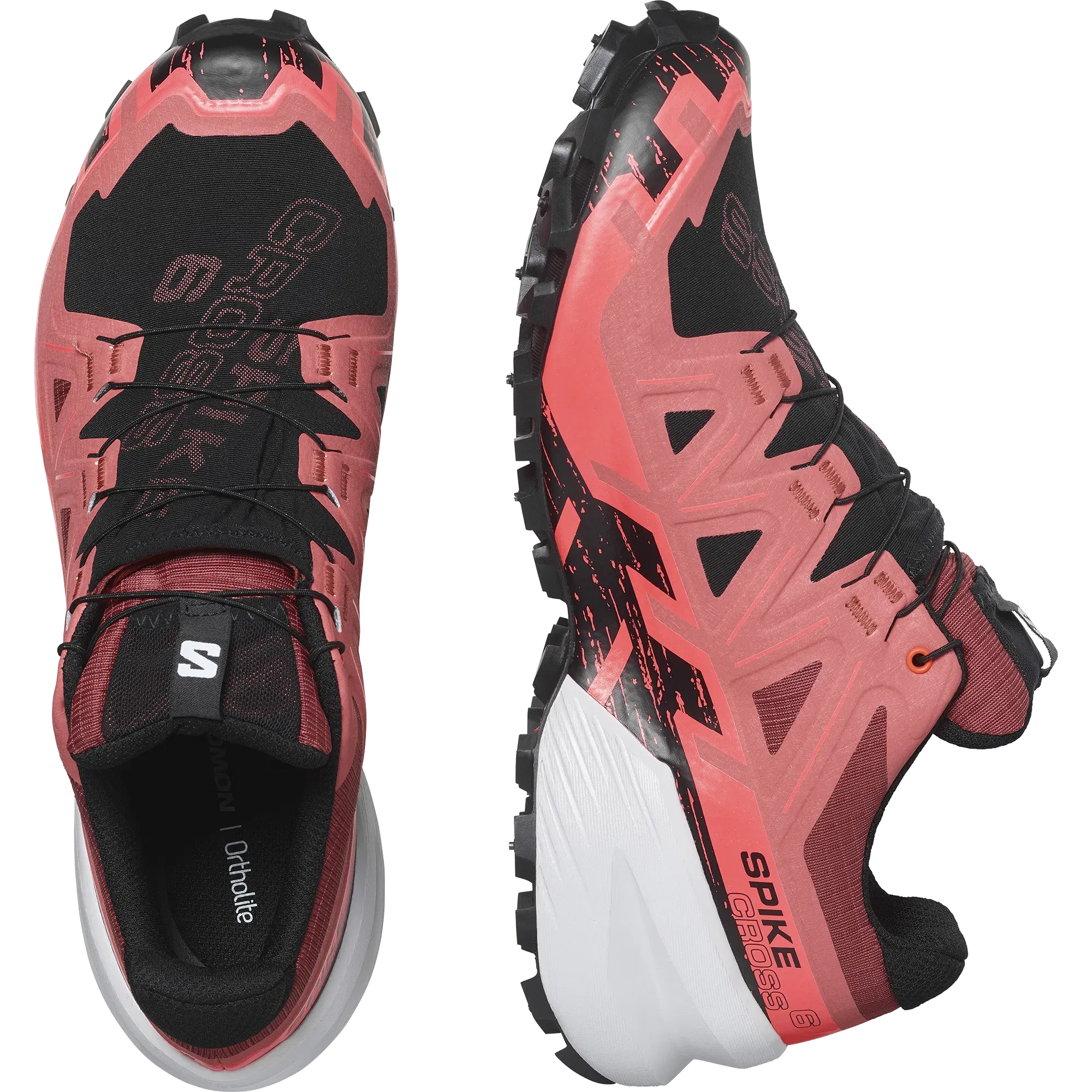 Salomon Spikecross 6 Gore-Tex Trail Running Shoes Cow Hide