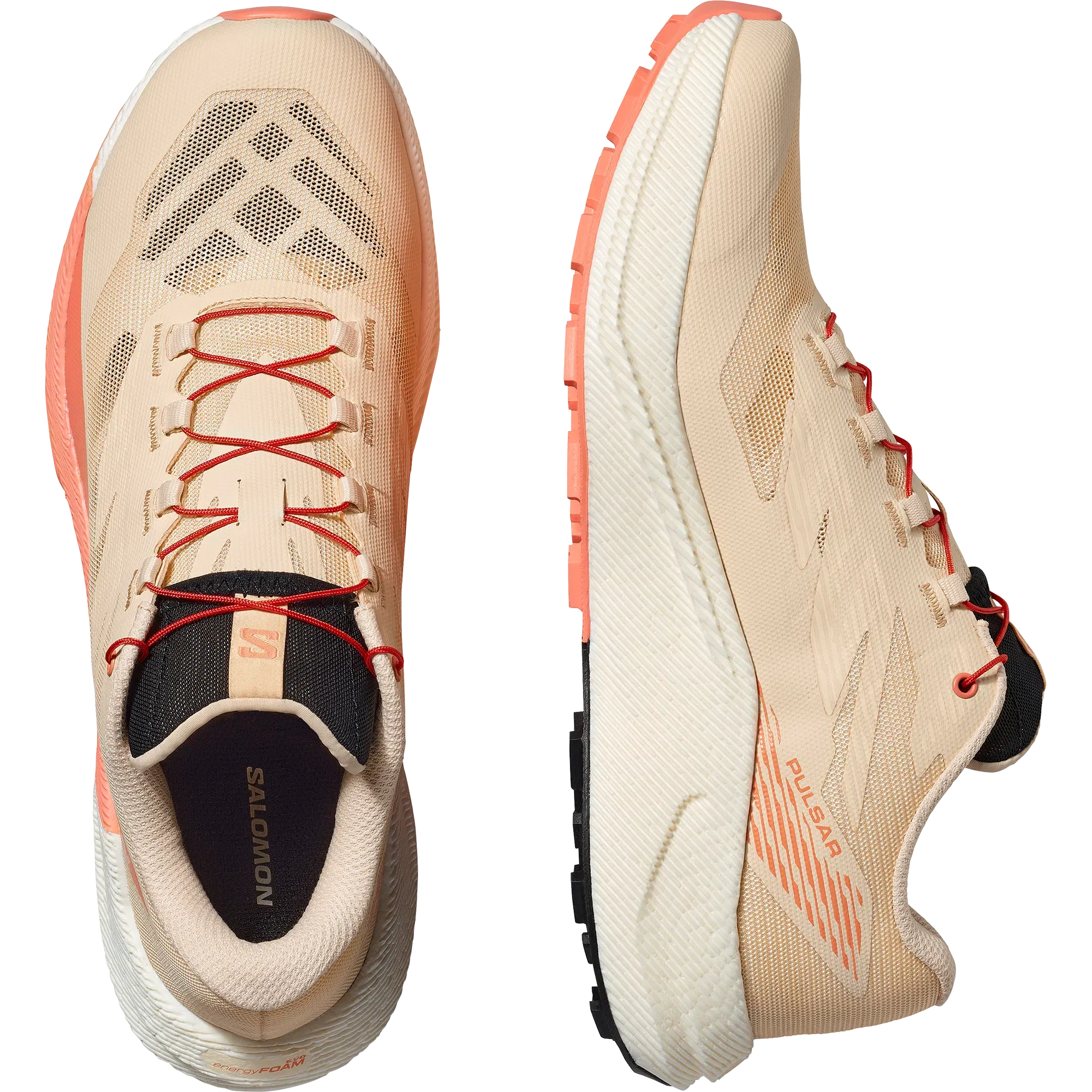 Salomon Pulsar Trail Running Shoes Womens Tender Peach