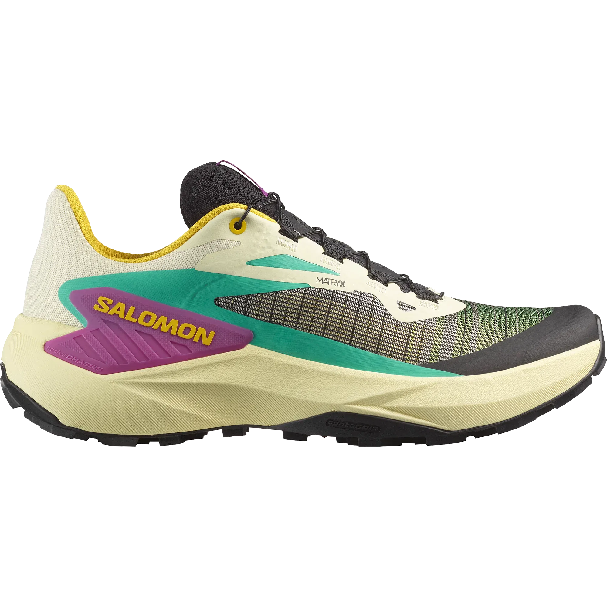 Salomon Genesis Trail Running Shoes Transparent Yellow
