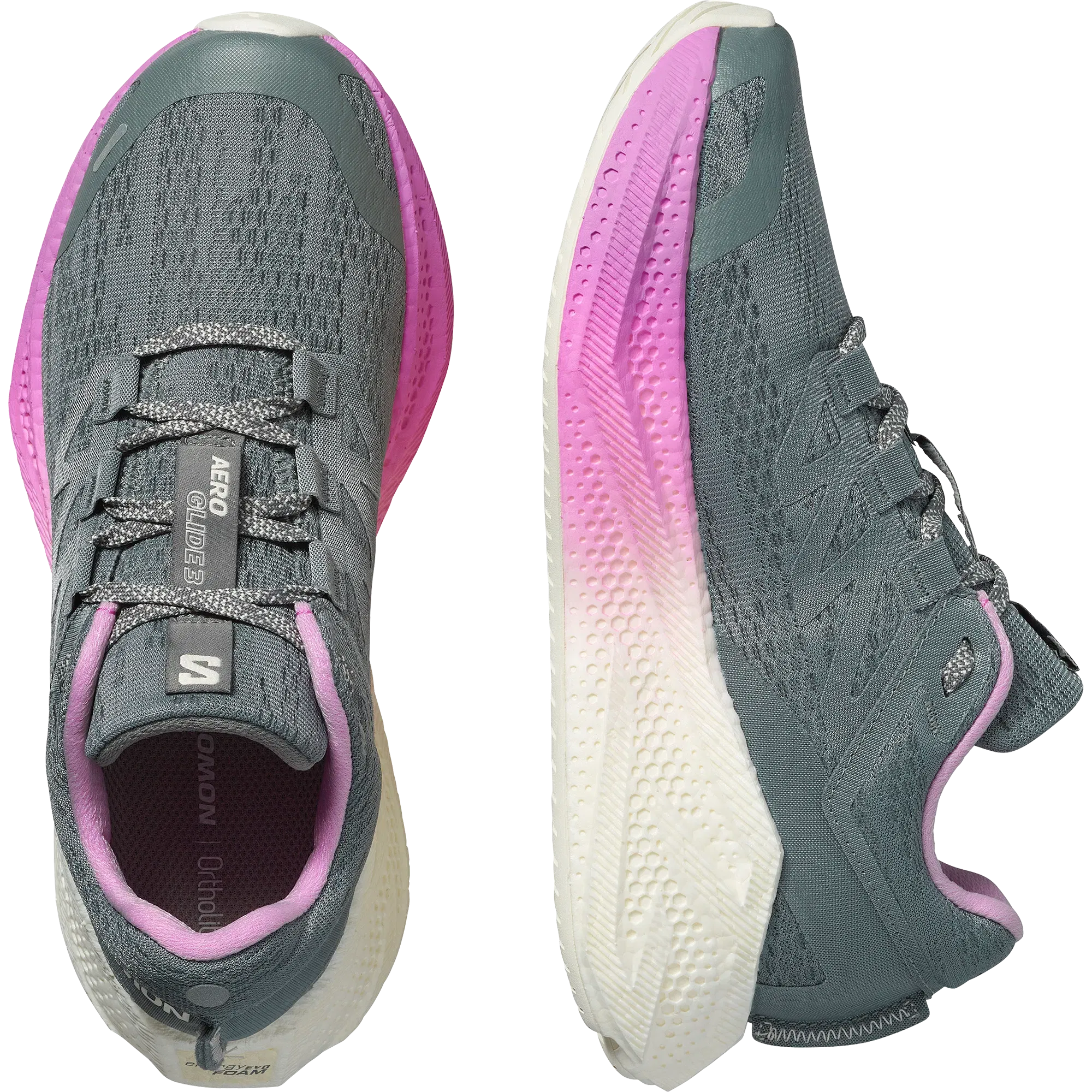 Salomon Aero Glide 3 Road Running Shoes Womens Sedona Sage