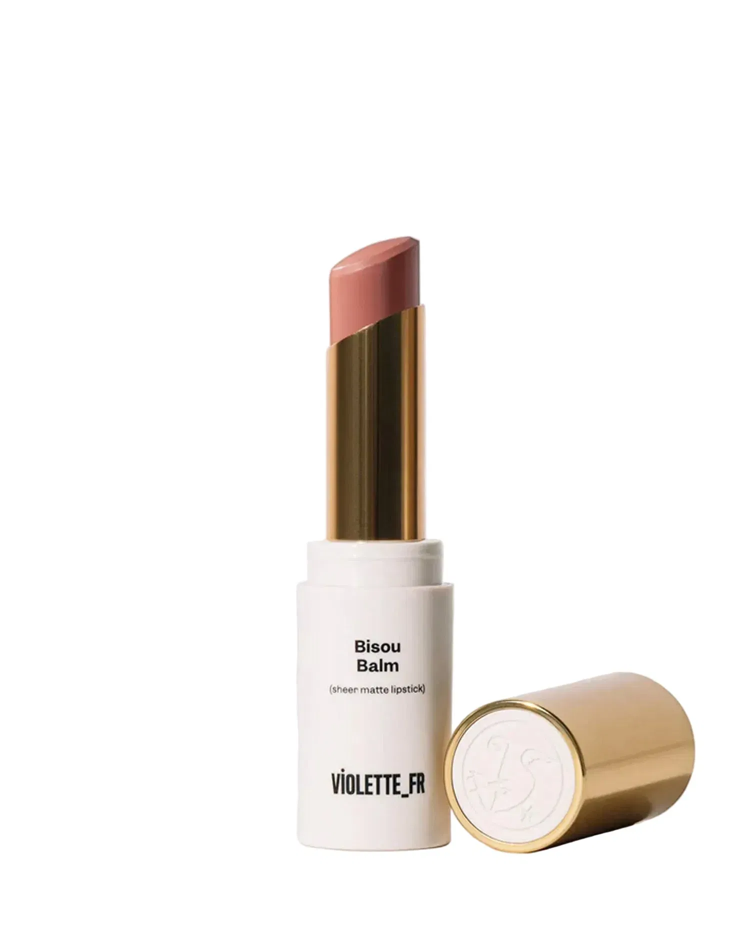 VIOLETTE FR Sheer Matte Lipstick Bisou Balm - Calisson