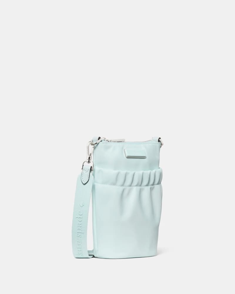 KateSpade Carter Nylon Phone Crossbody Bag Crisp Sky