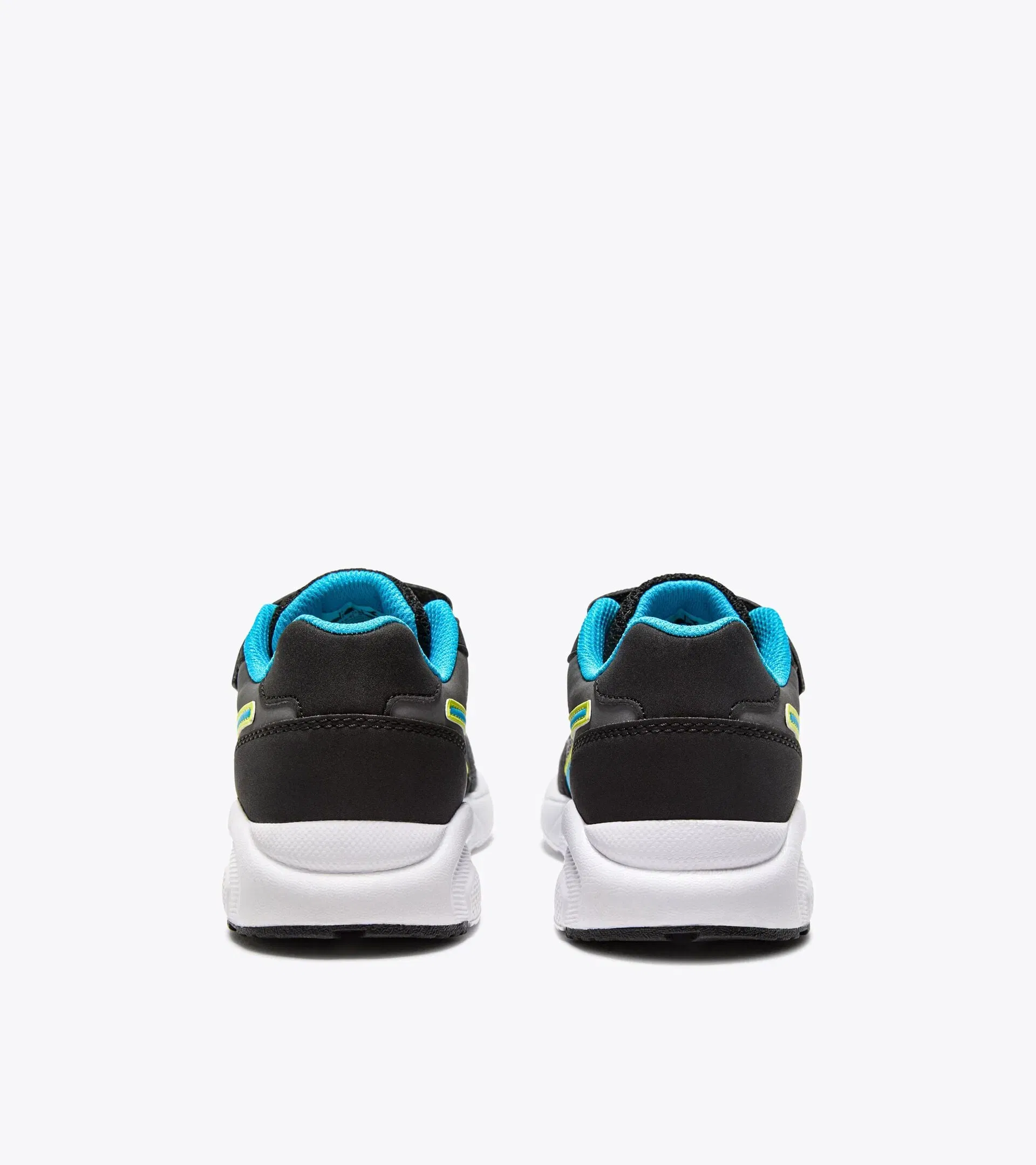 Diadora Falcon 5 Jr V Steel Gray /Blue Fluo