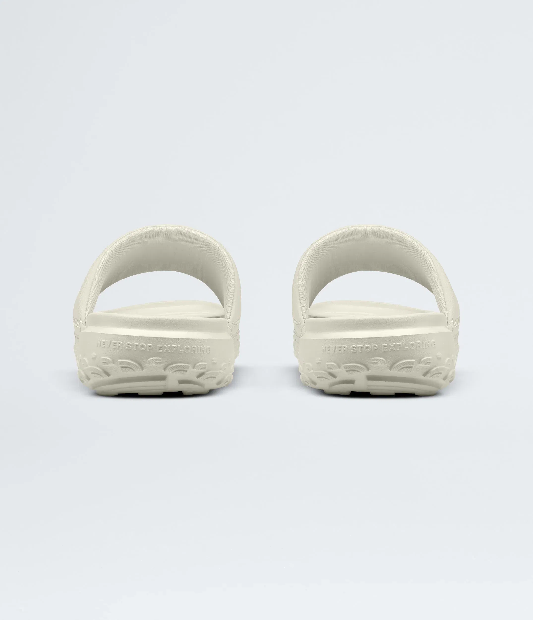 The North Face Womens Never Stop Cush Slides White Dune White Dune