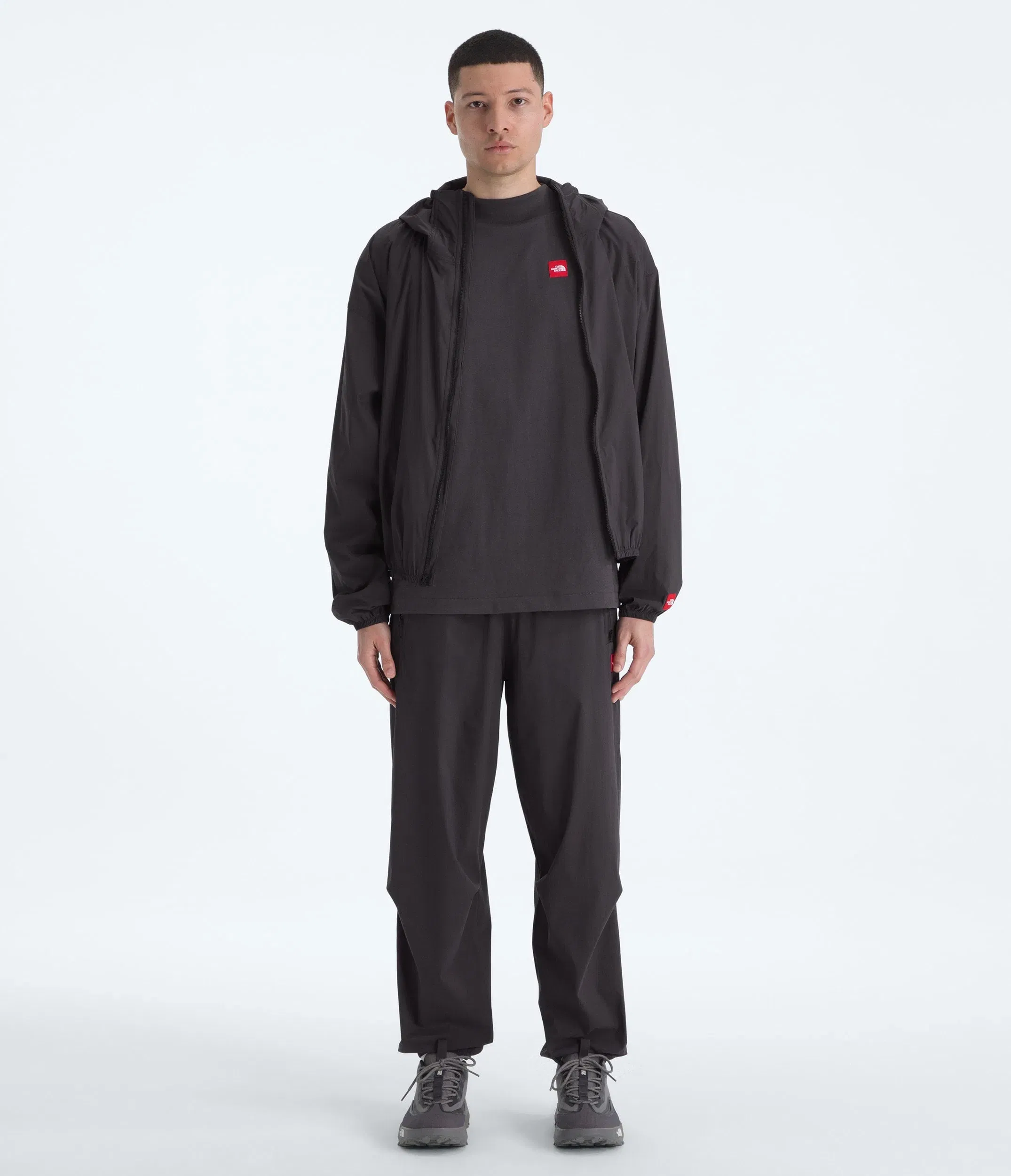 The North Face Men’s TNF™ Red Box Long-Sleeve Tee Obsidian