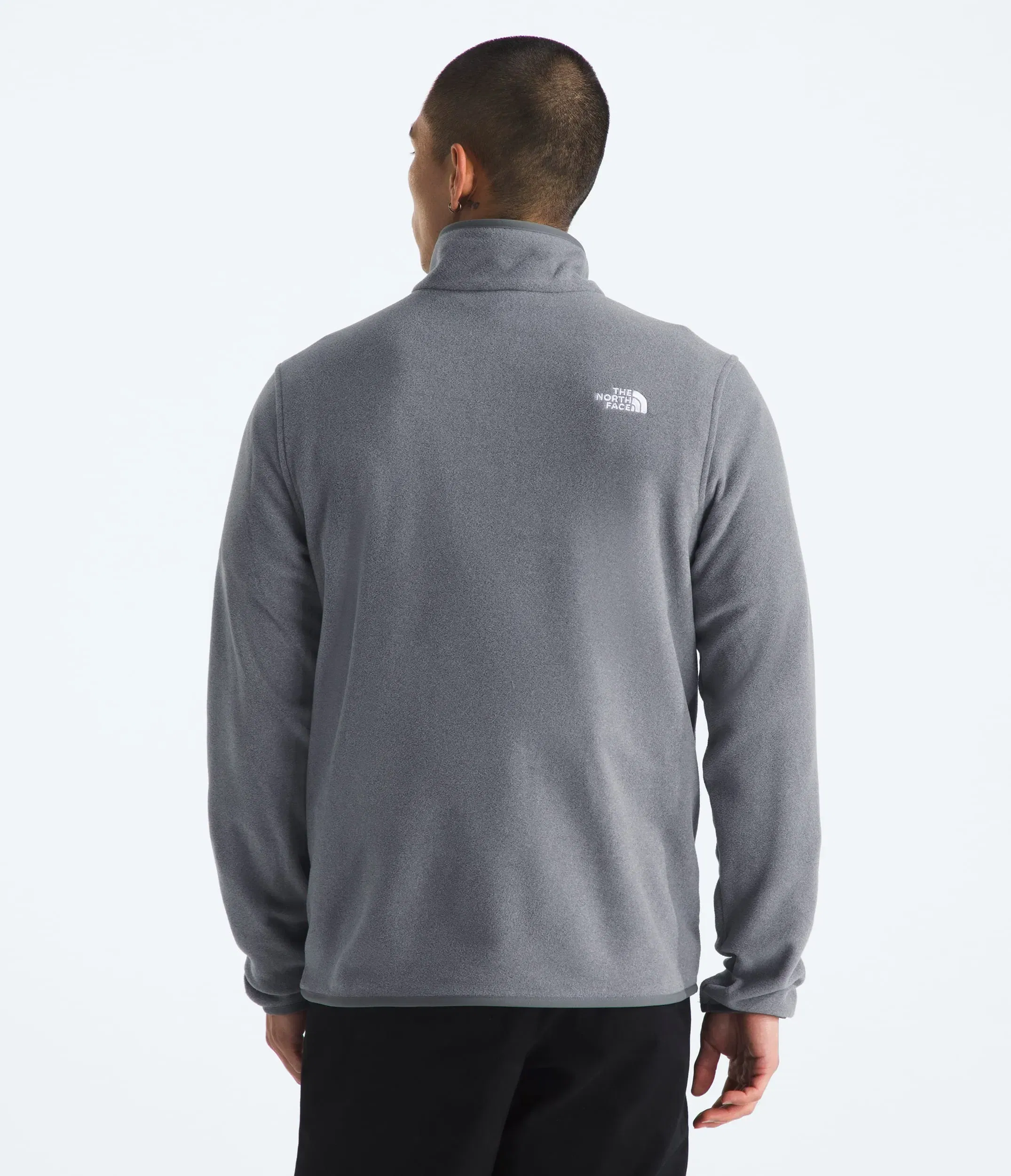 The North Face Men’s Glacier Fleece ¼-Zip Jacket TNF Mid Grey Heather