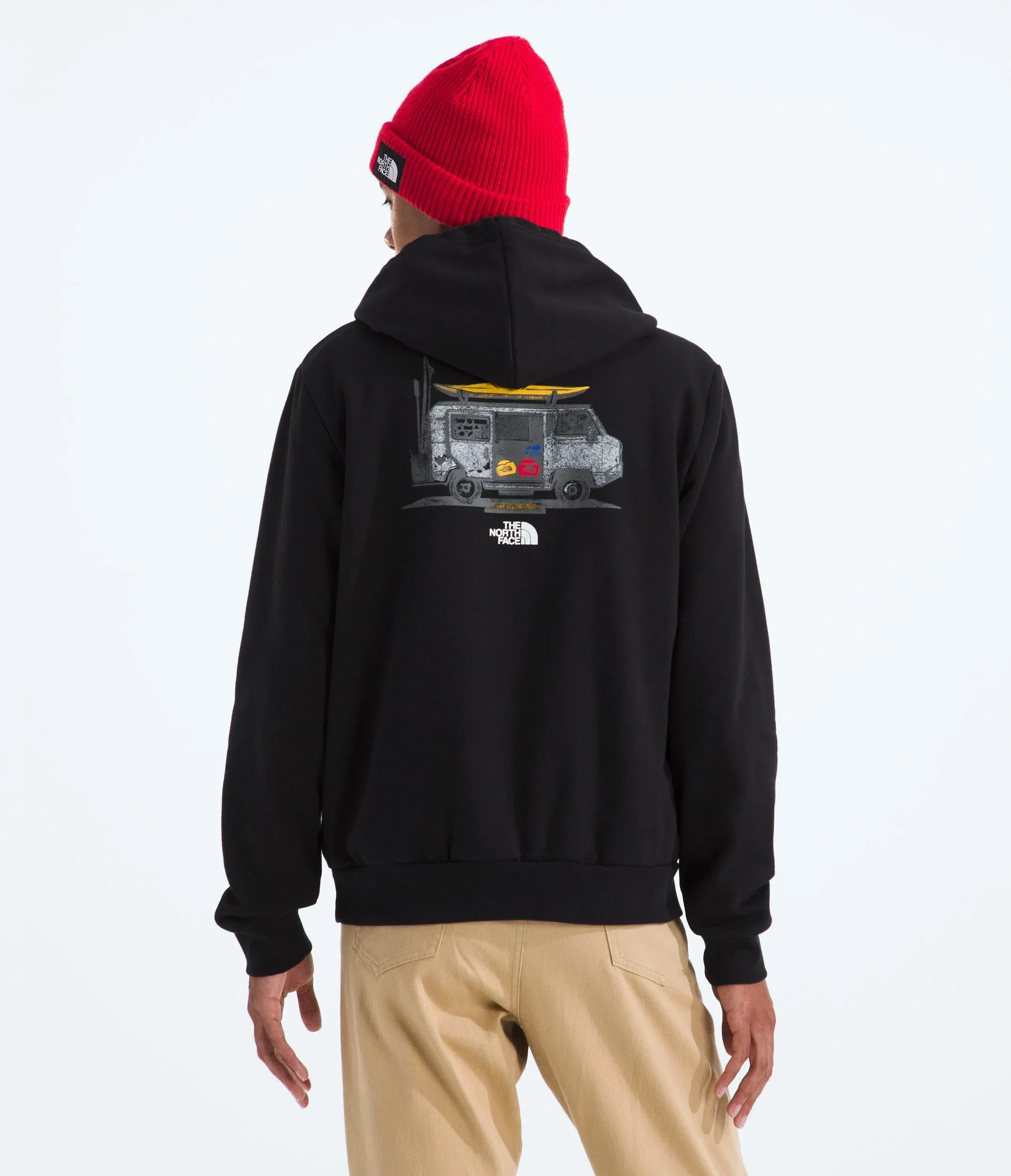 The North Face Men’s Evolution Van Life Hoodie—Graphic TNF Black