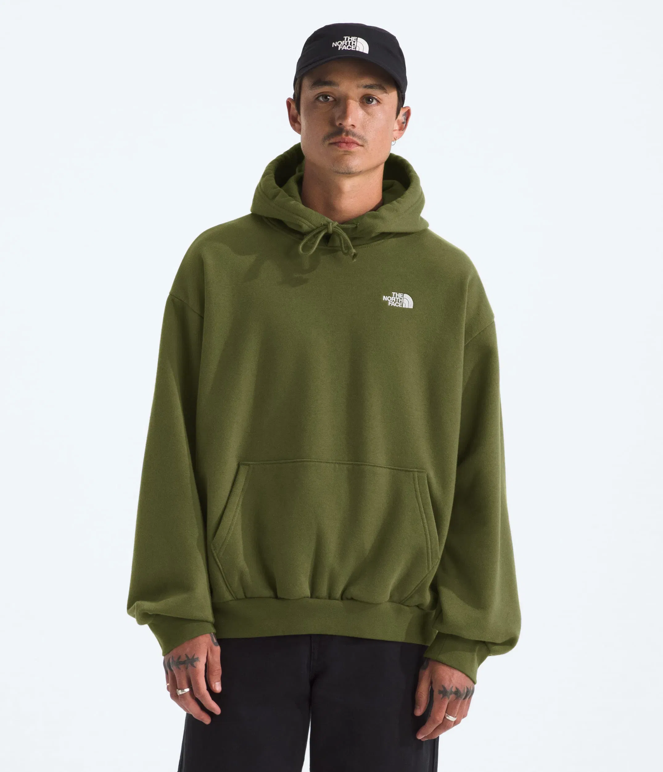 The North Face Men’s Evolution Simple Dome Oversize Hoodie Woodland Green
