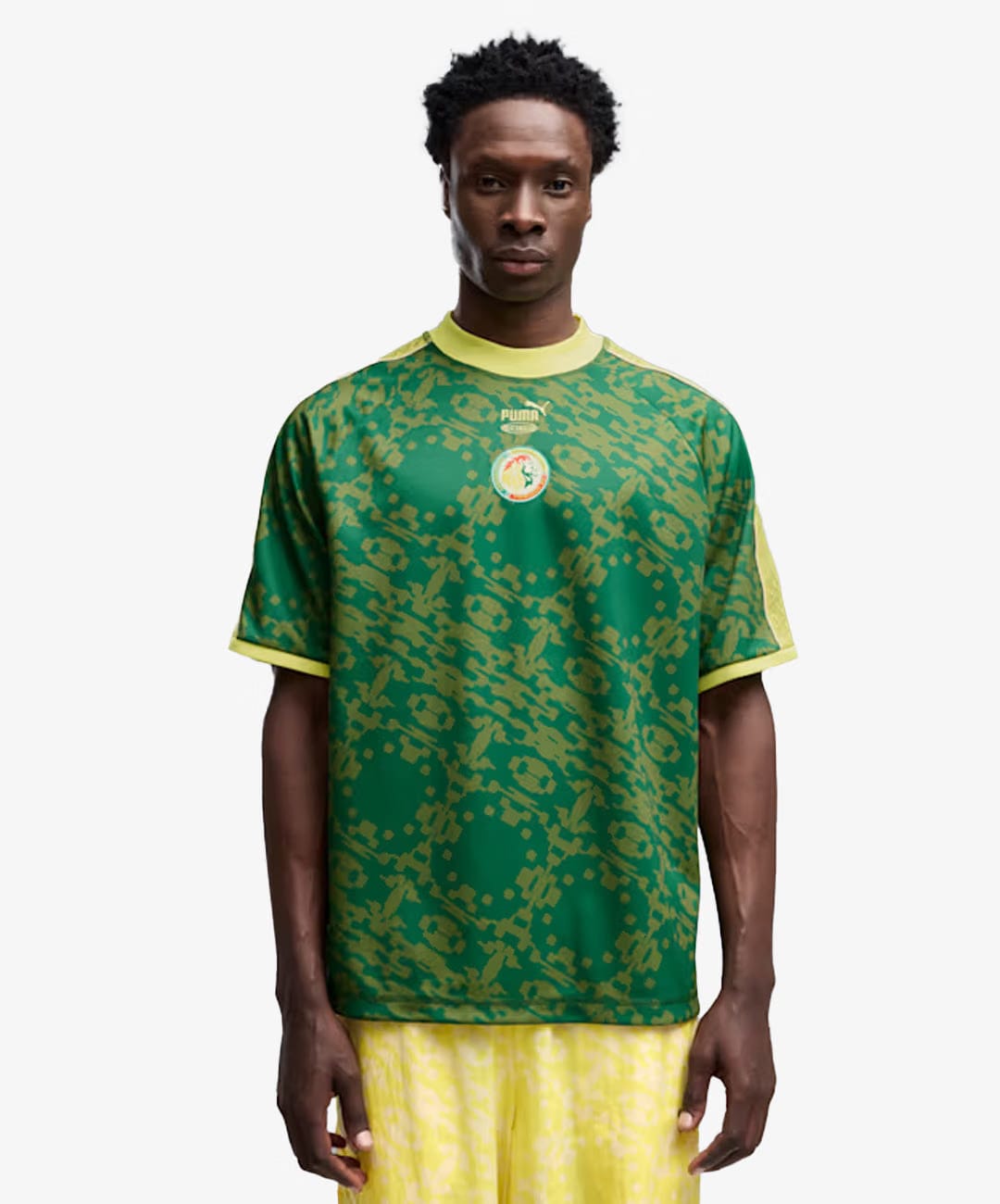 PUMA | PUMA x SENEGAL x SALEHE BEMBURY KING JERSEY { OLIVE GREEN