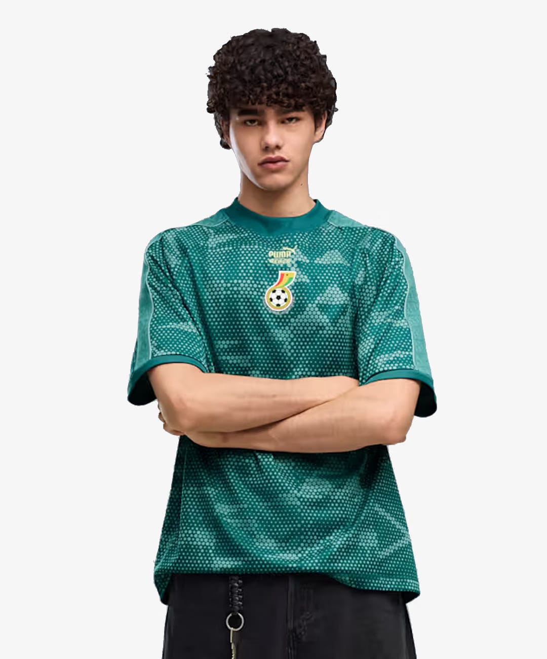 PUMA | PUMA x GHANA x SALEHE BEMBURY JERSEY { EMERALD ICE