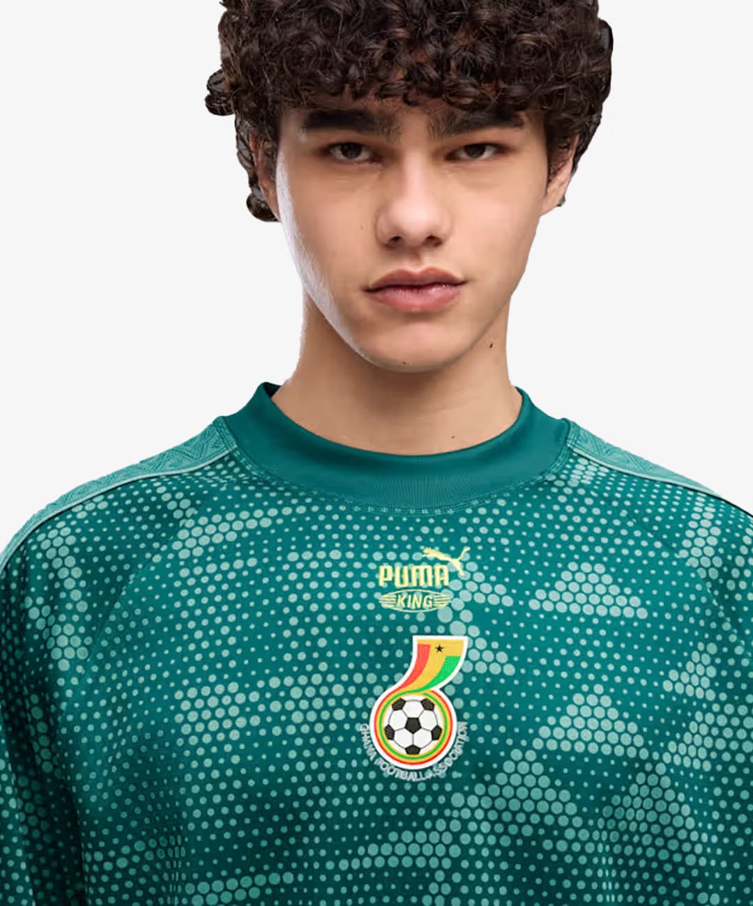 PUMA | PUMA x GHANA x SALEHE BEMBURY JERSEY { EMERALD ICE