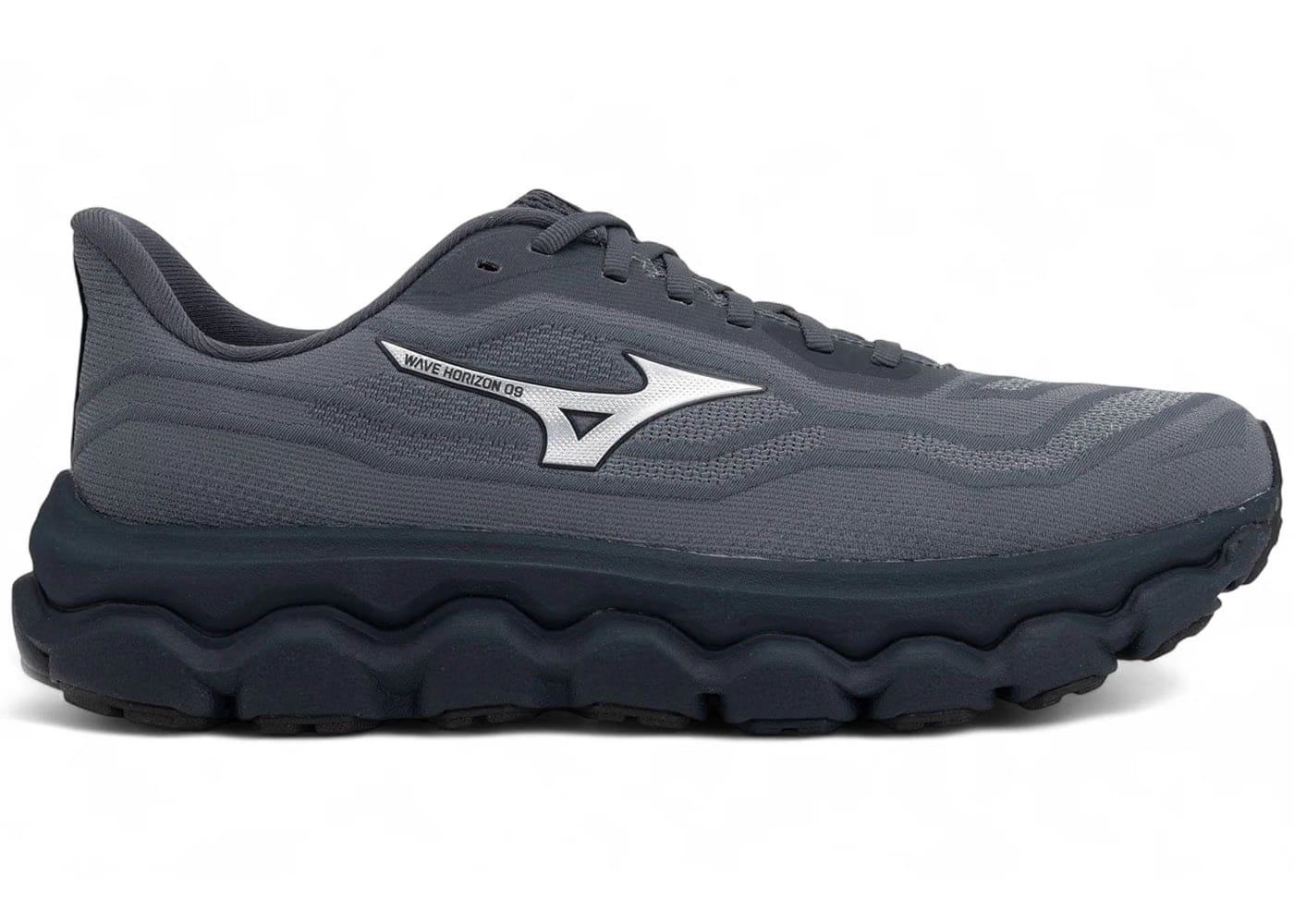Mizuno Wave Horizon 9 India Ink Galaxy Silver Black