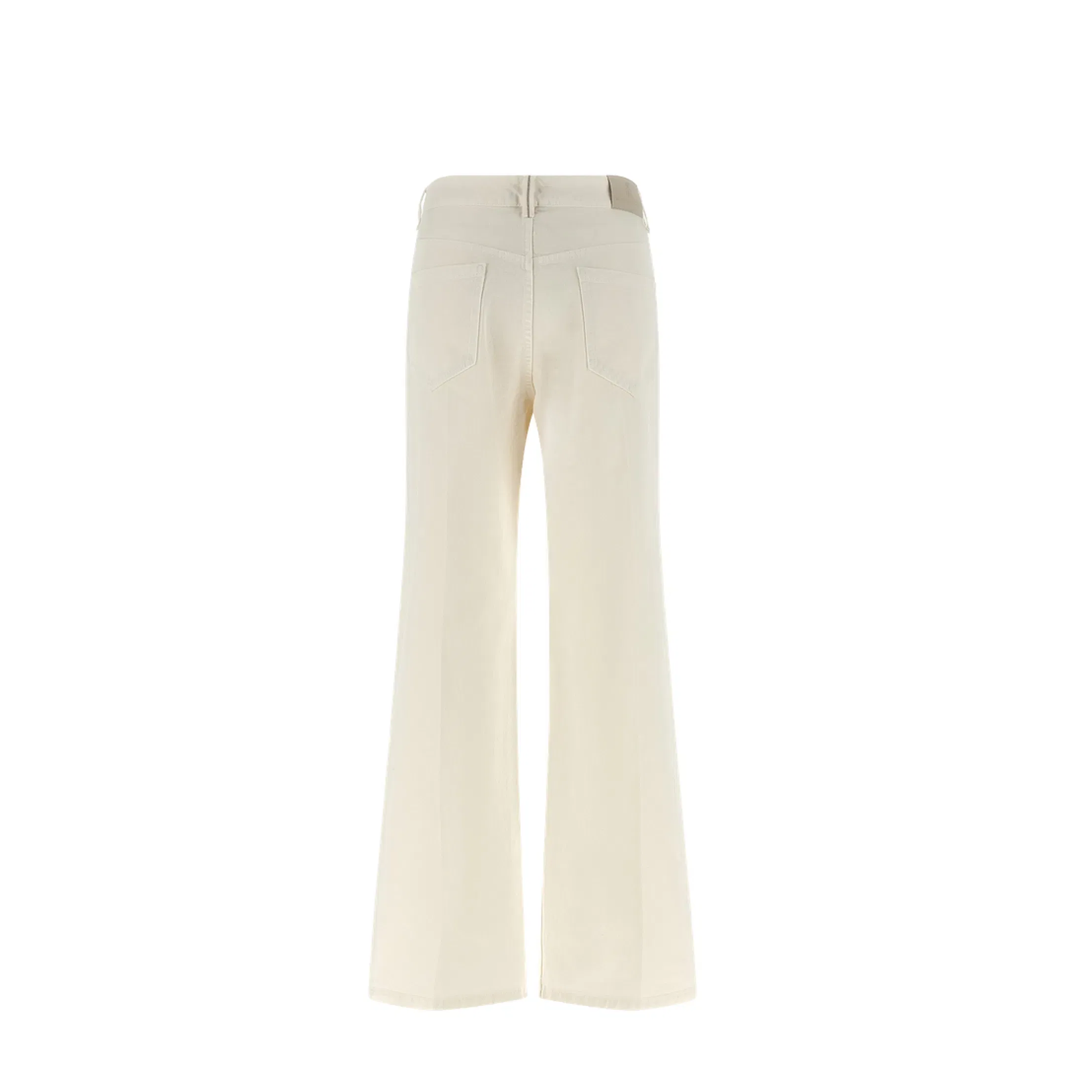 Contemporary Loose Jeans White
