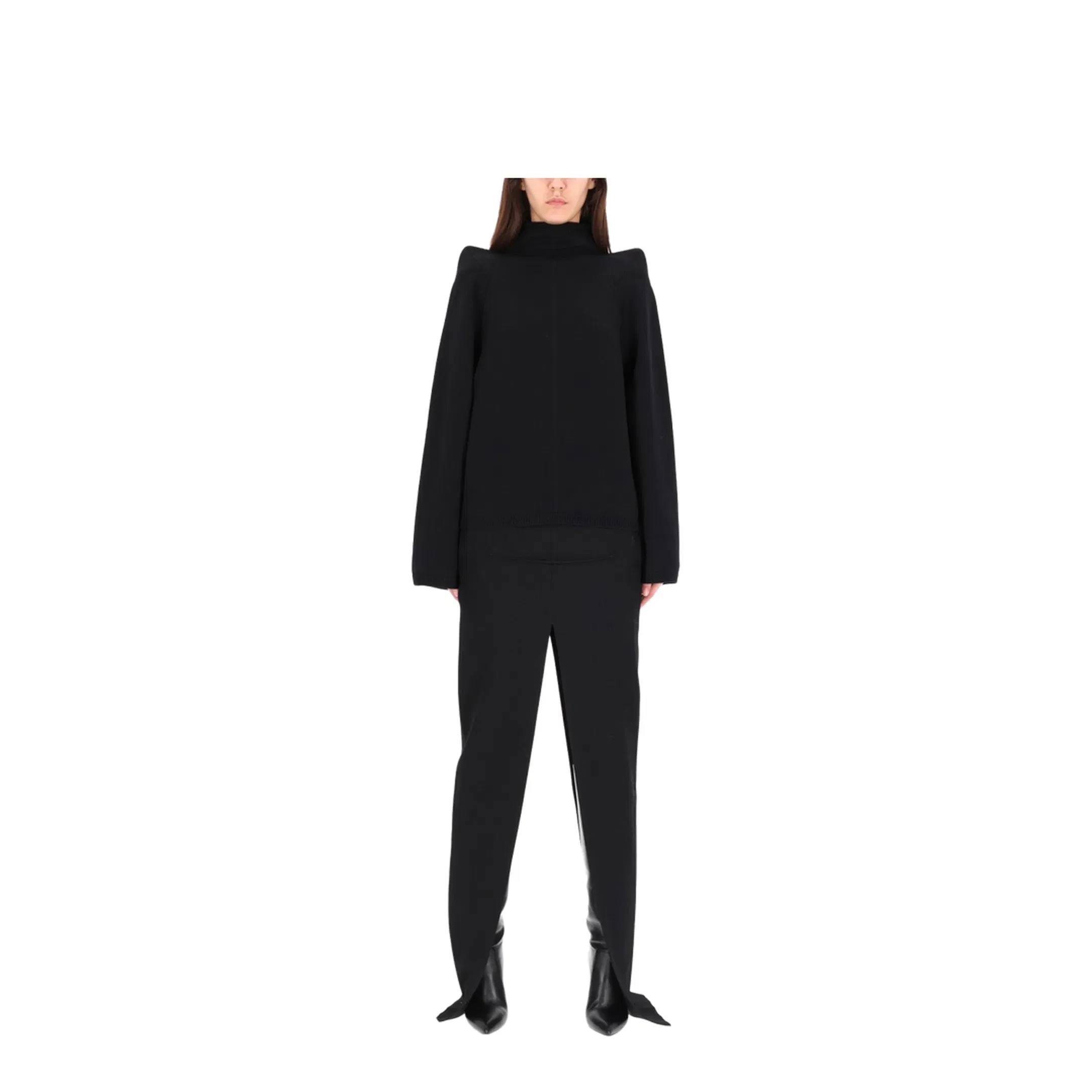 Long Skirt with Center Slits