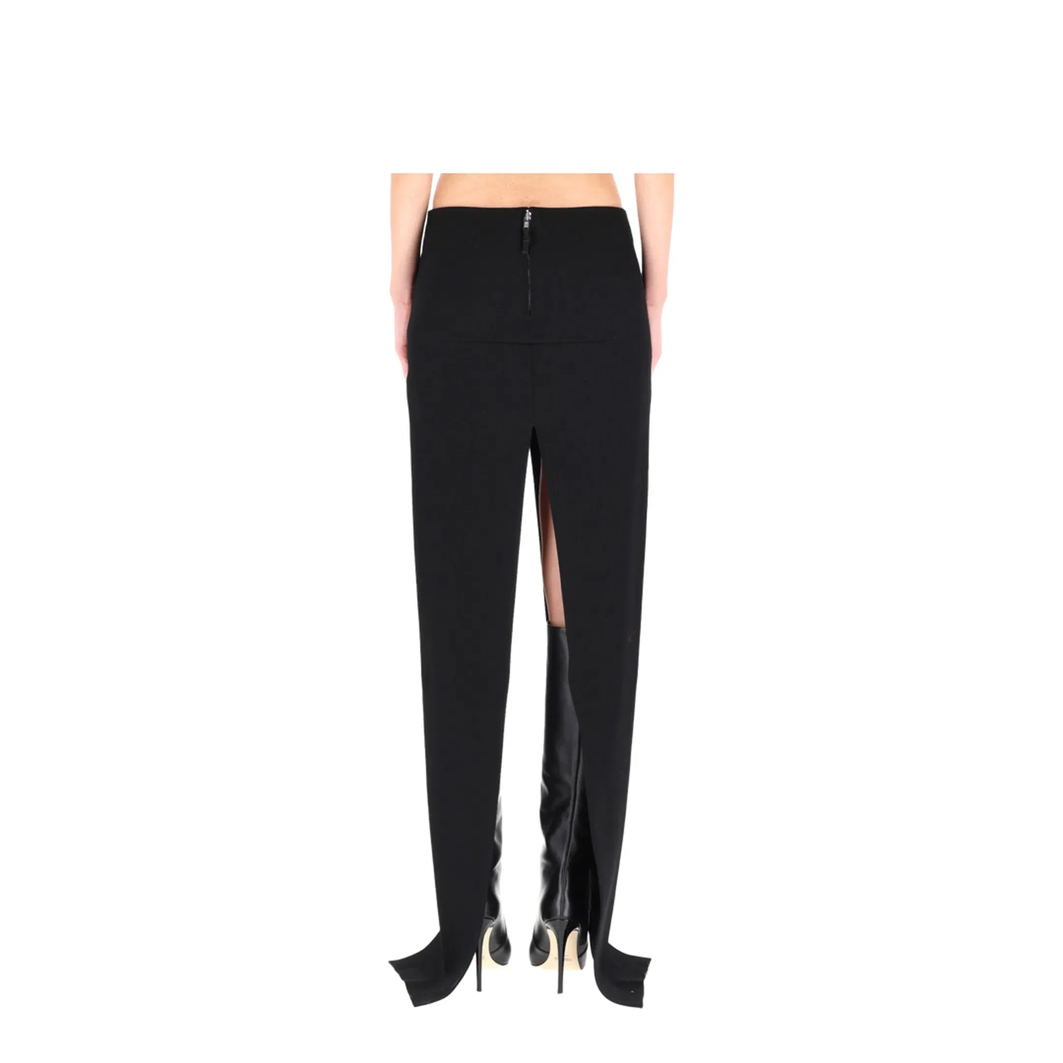 Long Skirt with Center Slits