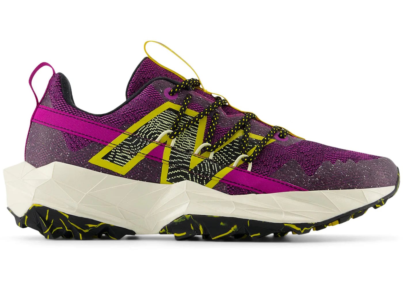 New Balance Tektrel Purple Fuchsia Black Ginger Lemon Womens