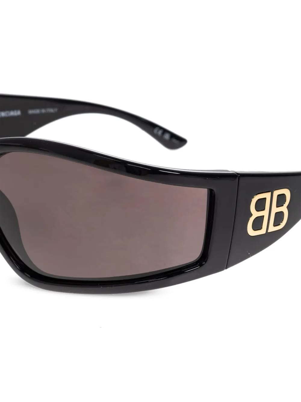 rectangle-frame branded sunglasses