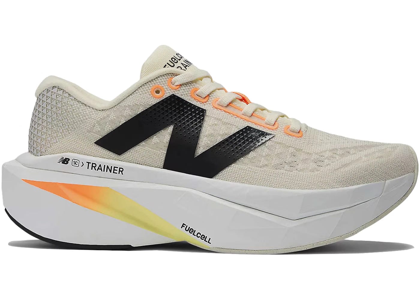 New Balance Fuelcell Supercomp Trainer V3 Angora Hot Mango Womens
