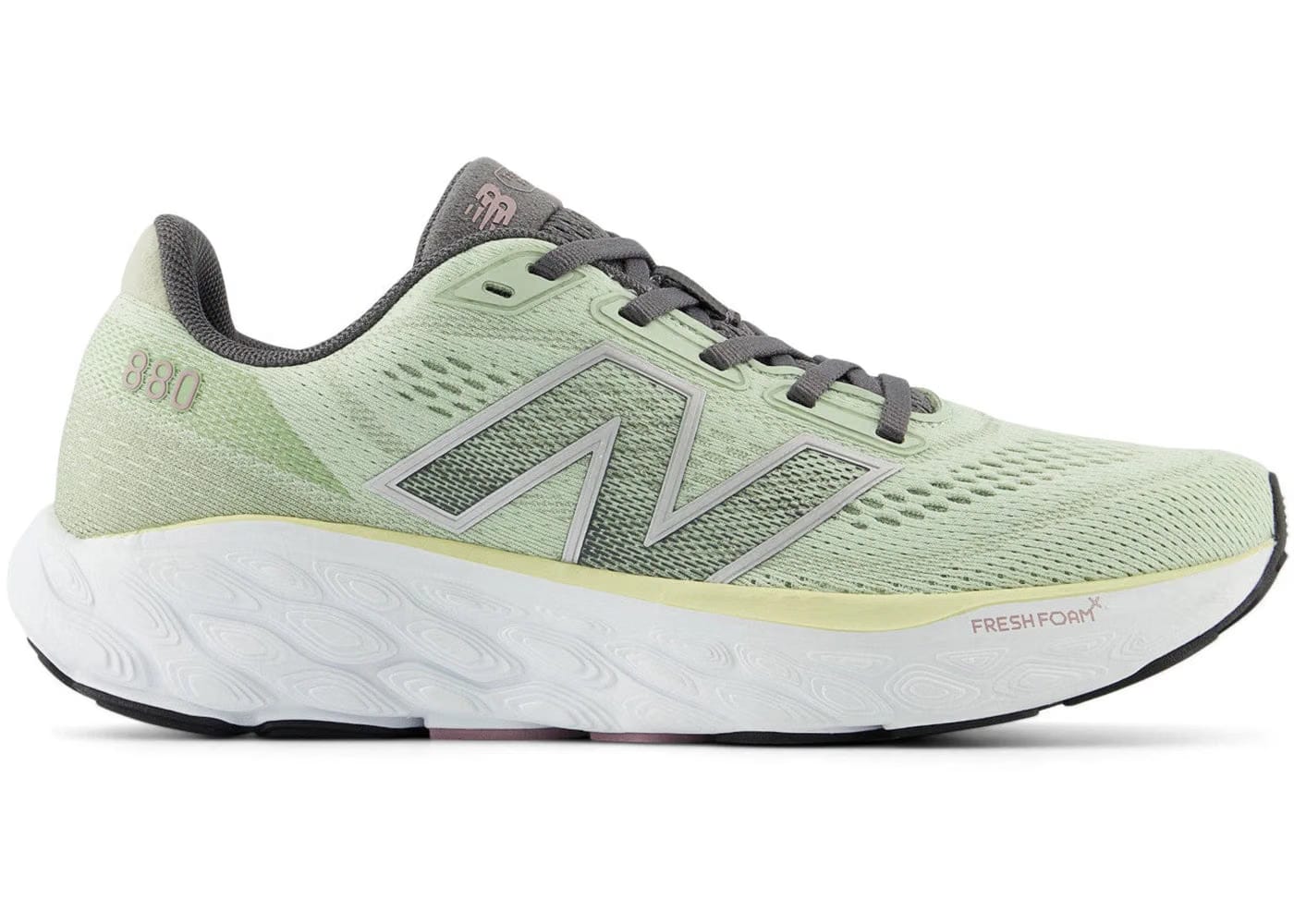 New Balance Fresh Foam X 880V14 Natural Mint Silver Metallic Ice Wine Womens