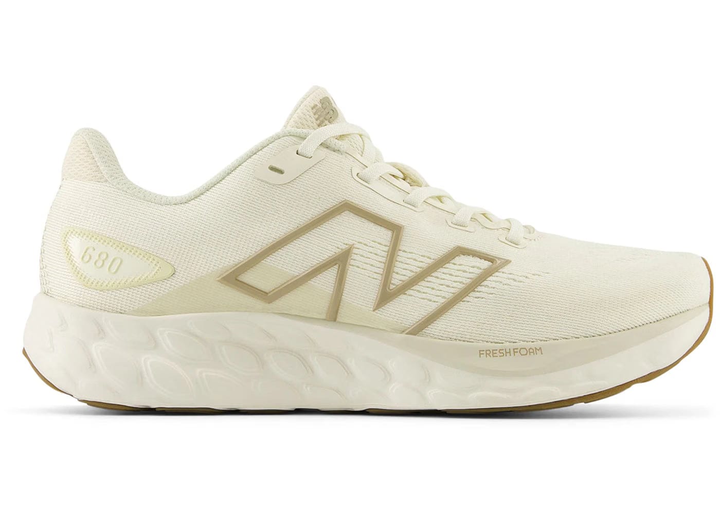 New Balance Fresh Foam 680V8 Angora Linen Stoneware Womens