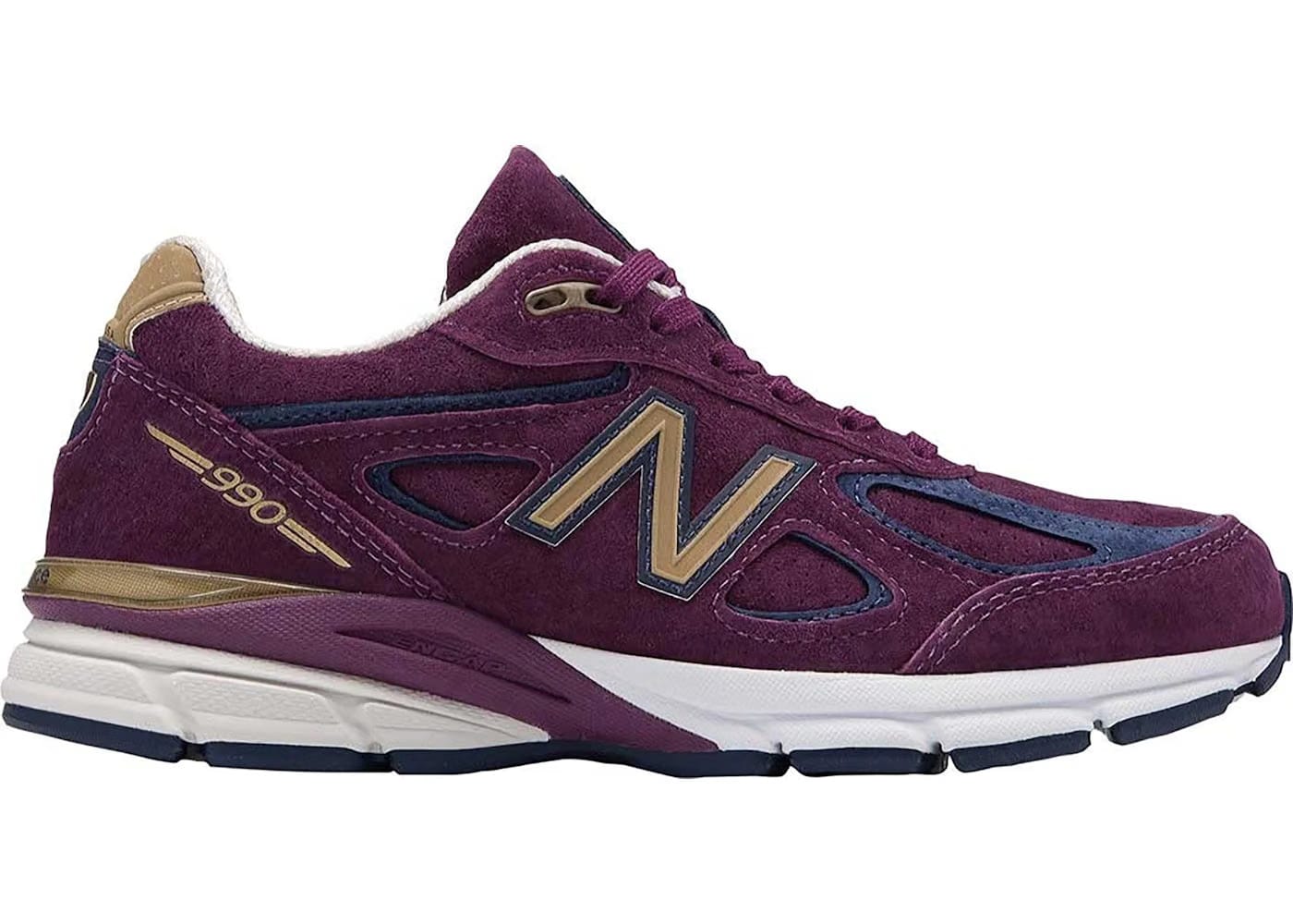 New Balance 990V4 Claret Womens